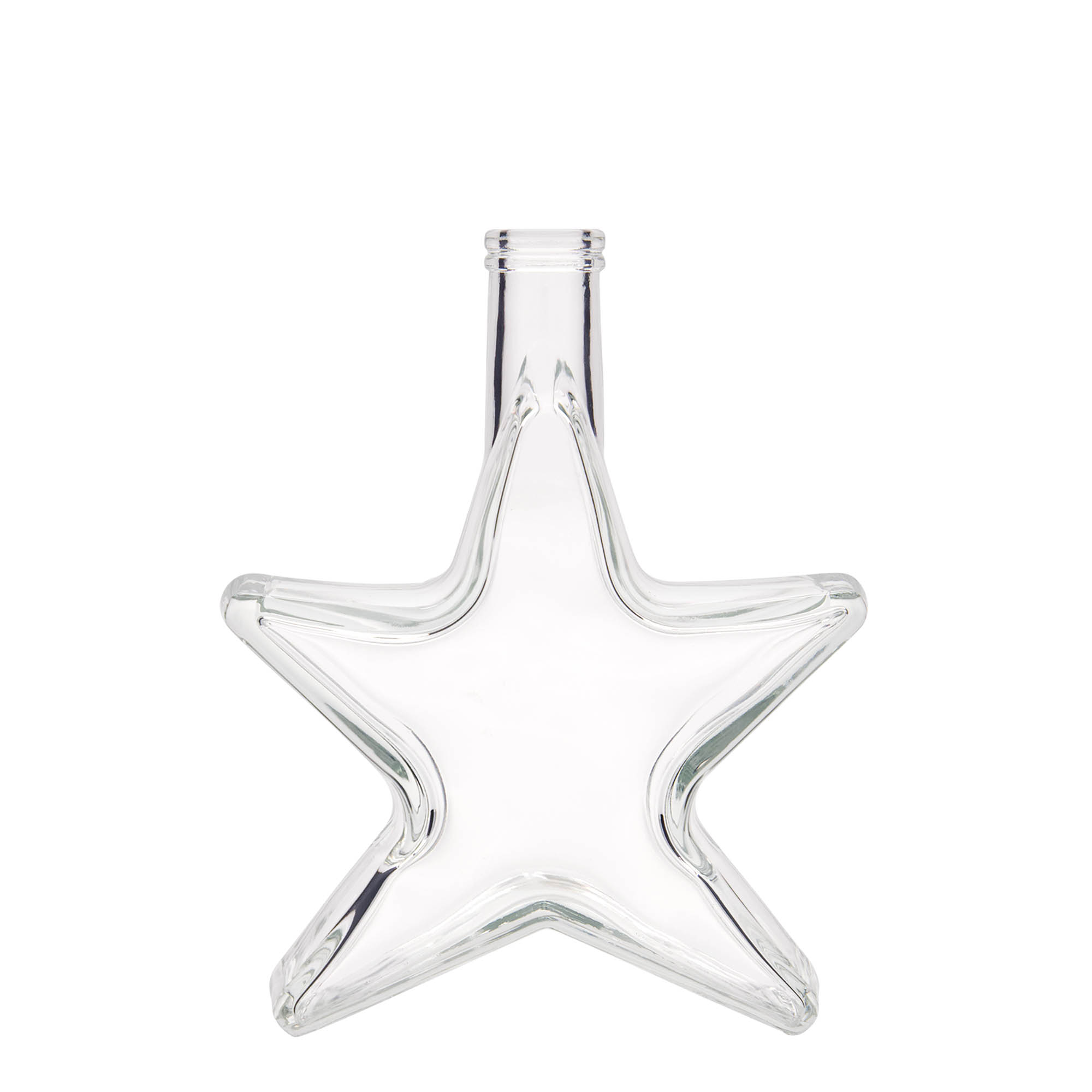 350 ml glass bottle 'Star', opening: cork