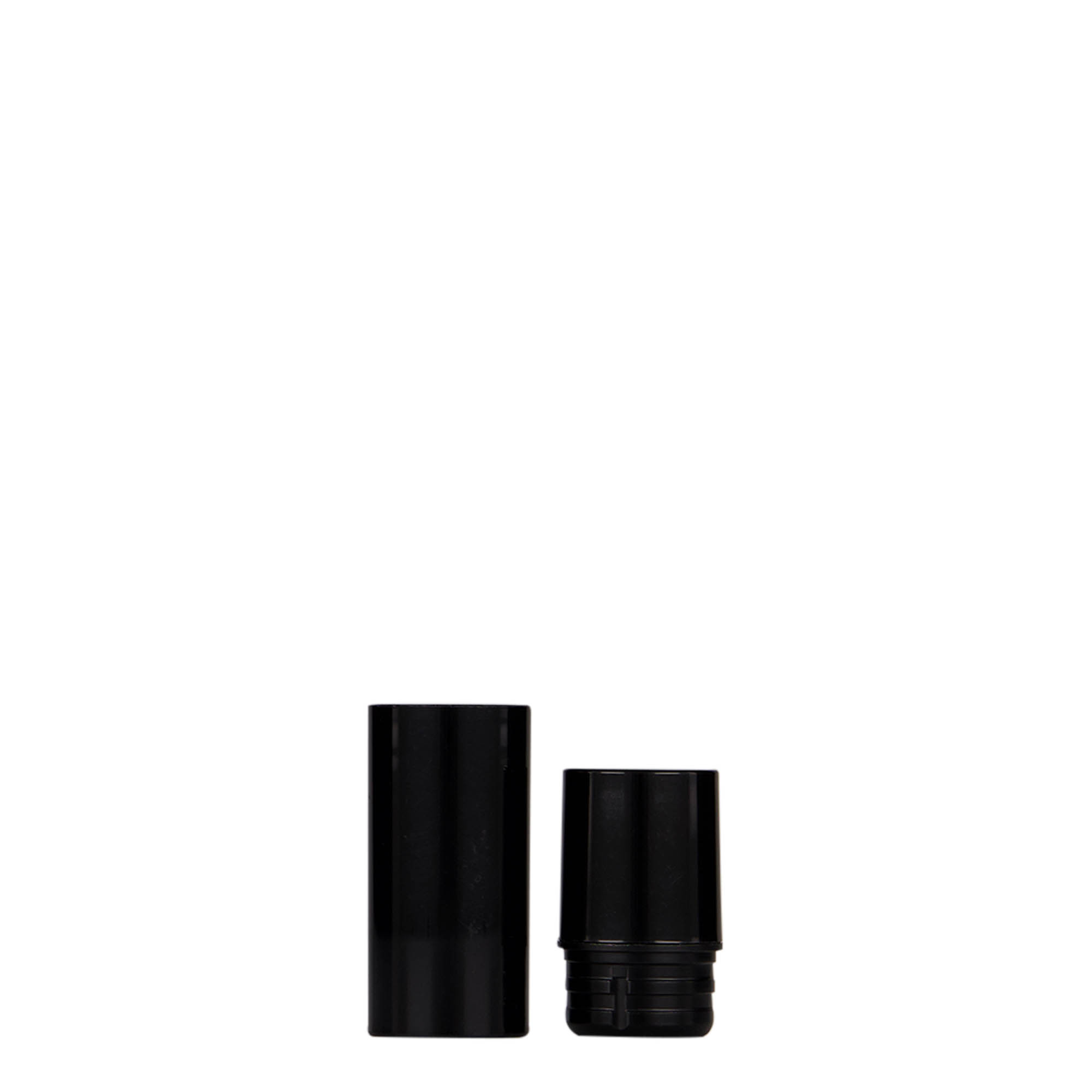 5 ml airless dispenser 'Nano', black PP plastic 5 ml airless dispenser 'Nano', black PP plastic