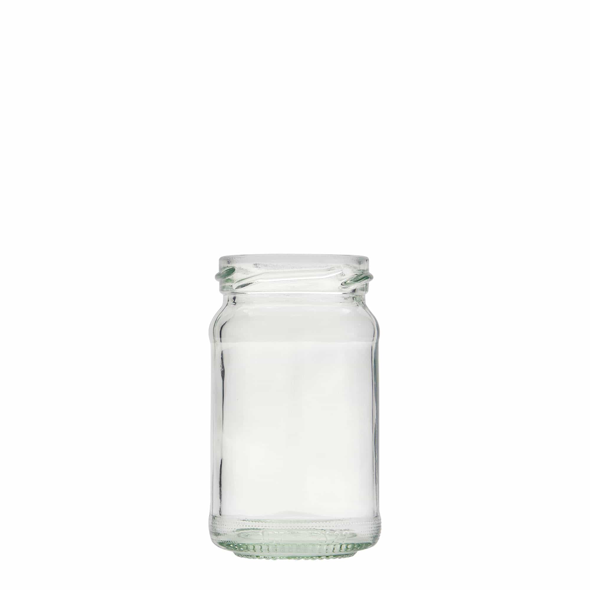 107 ml tall round glass, opening: Twist-off (TO 48)