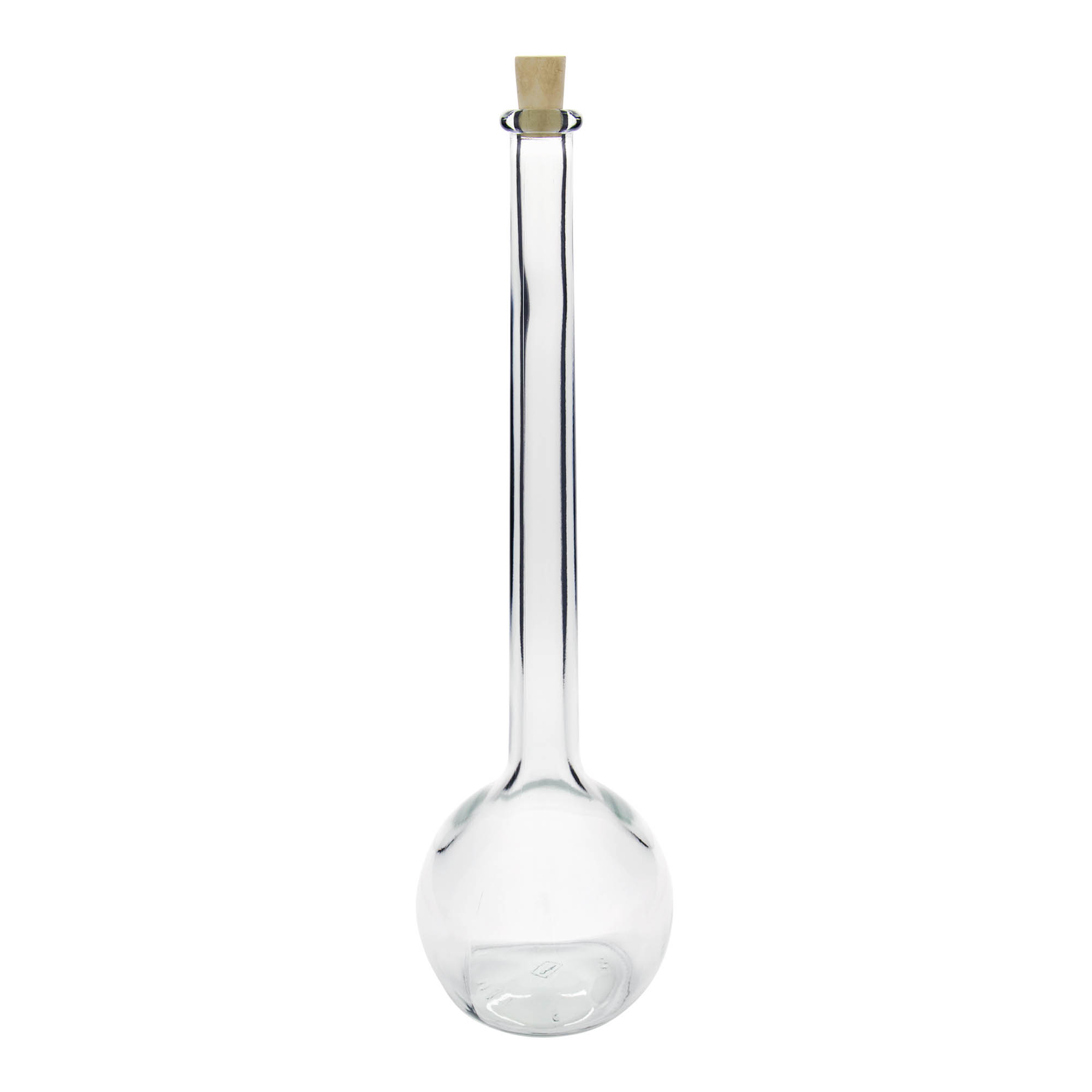 1,500 ml glass bottle 'Tulipano', opening: cork