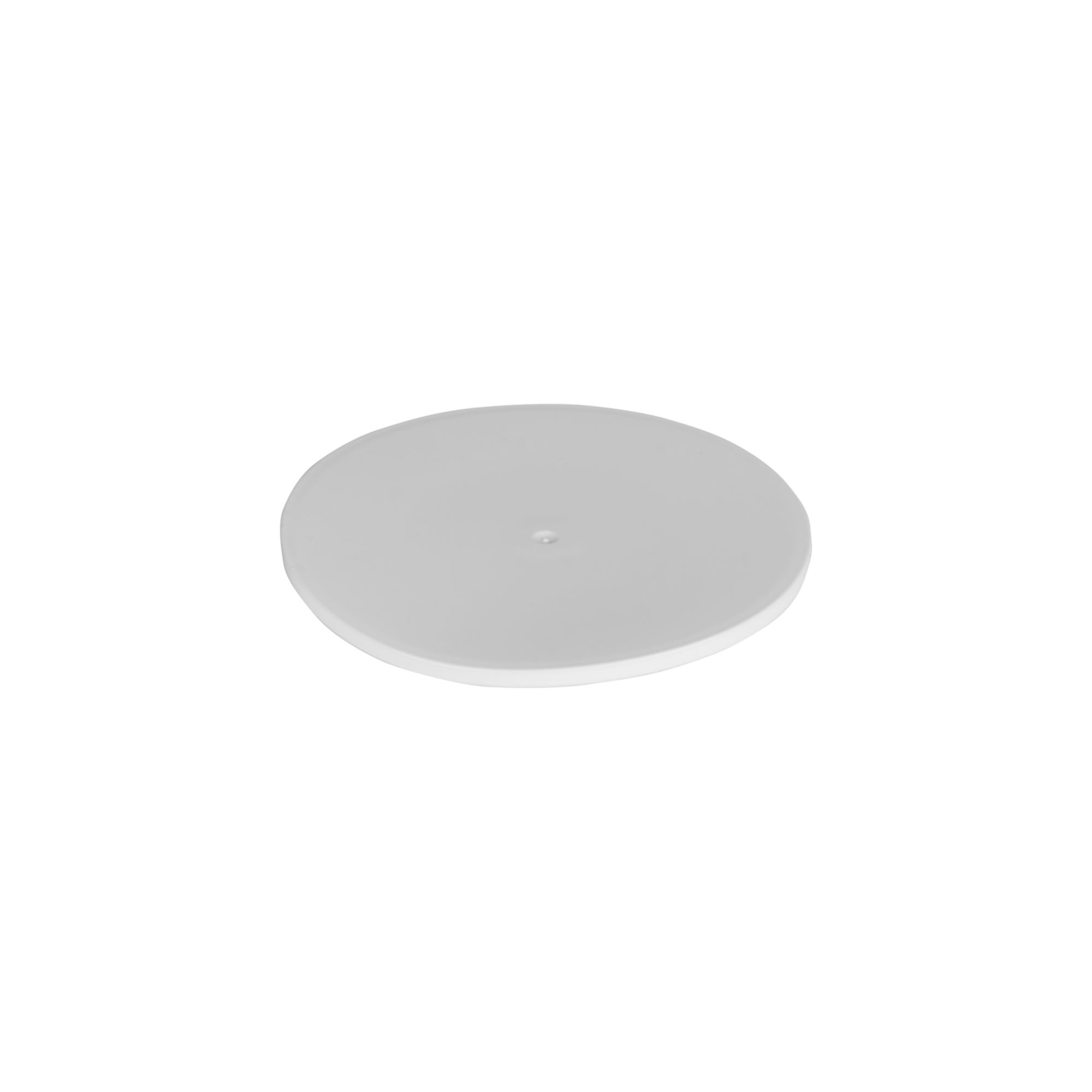 Cover disc for 200 ml 'Bianca', PP plastic, white Cover disc for 200 ml 'Bianca', PP plastic, white
