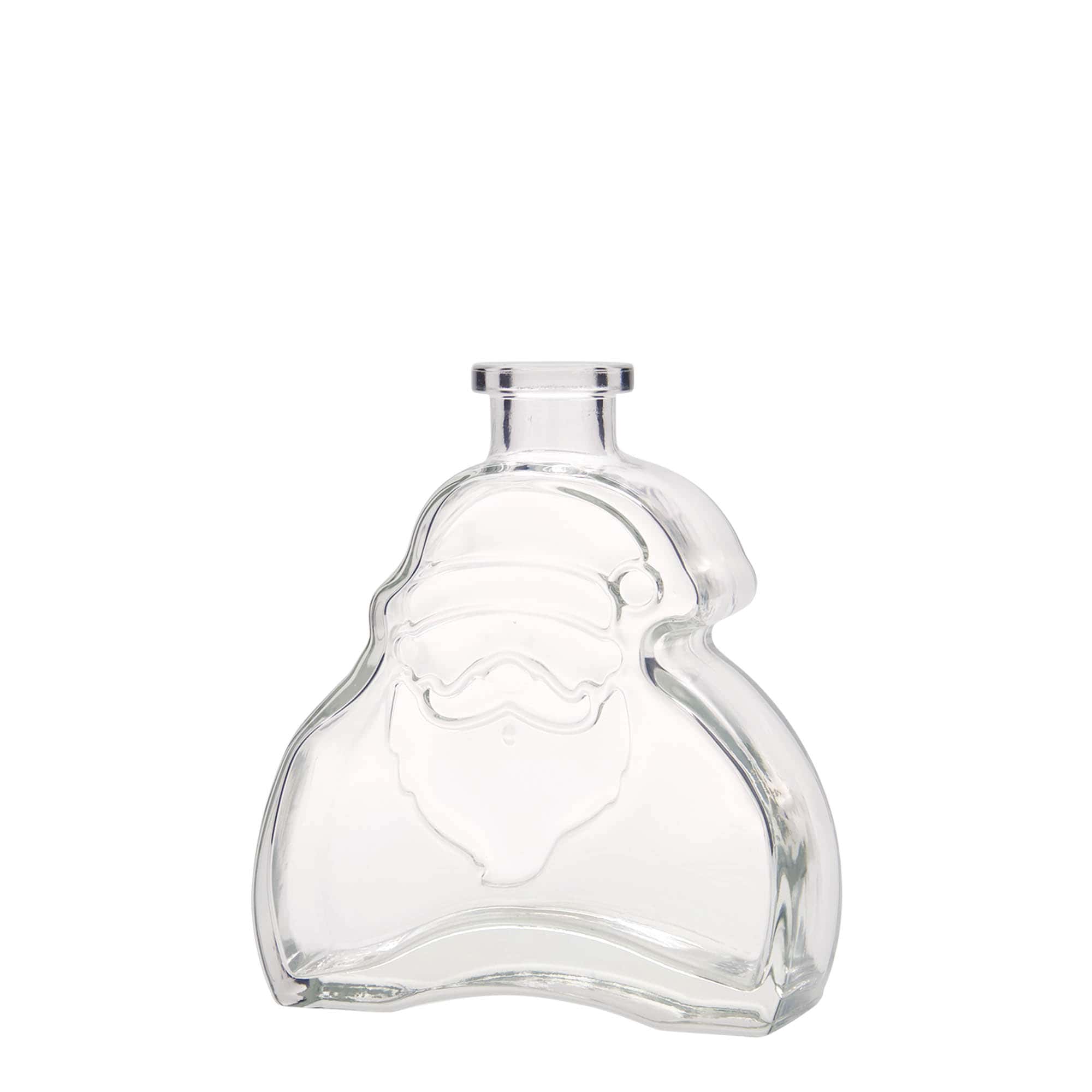 200 ml glass bottle ‘Santa Claus’, opening: cork