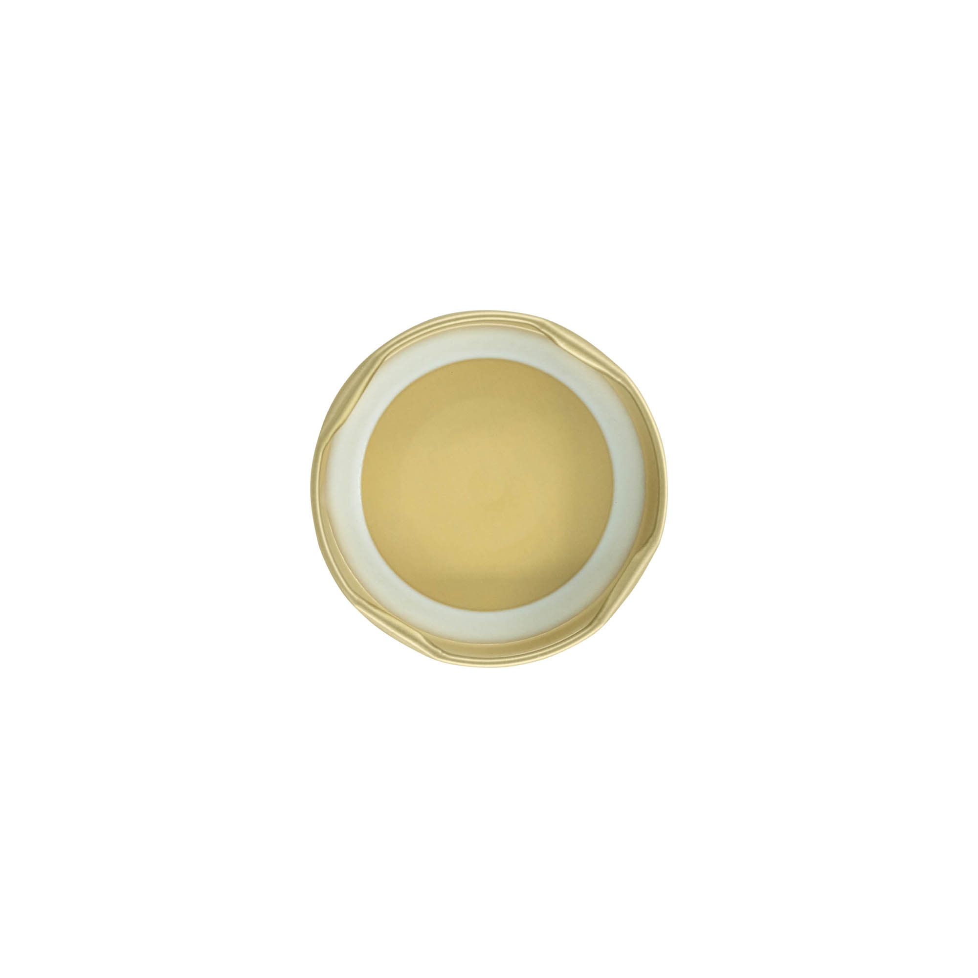 Twist-off lid, tinplate, gold, for opening: TO 53