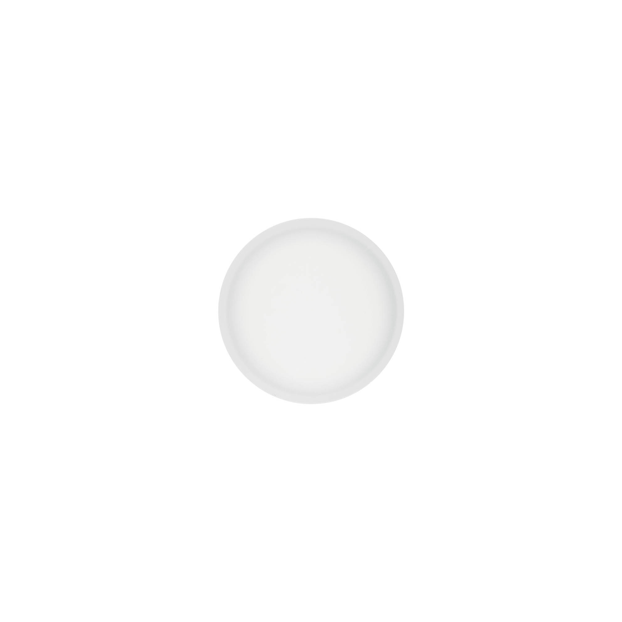 Screw cap 'Clear/Platinum Edition', PP plastic, white, for opening: 45/2P