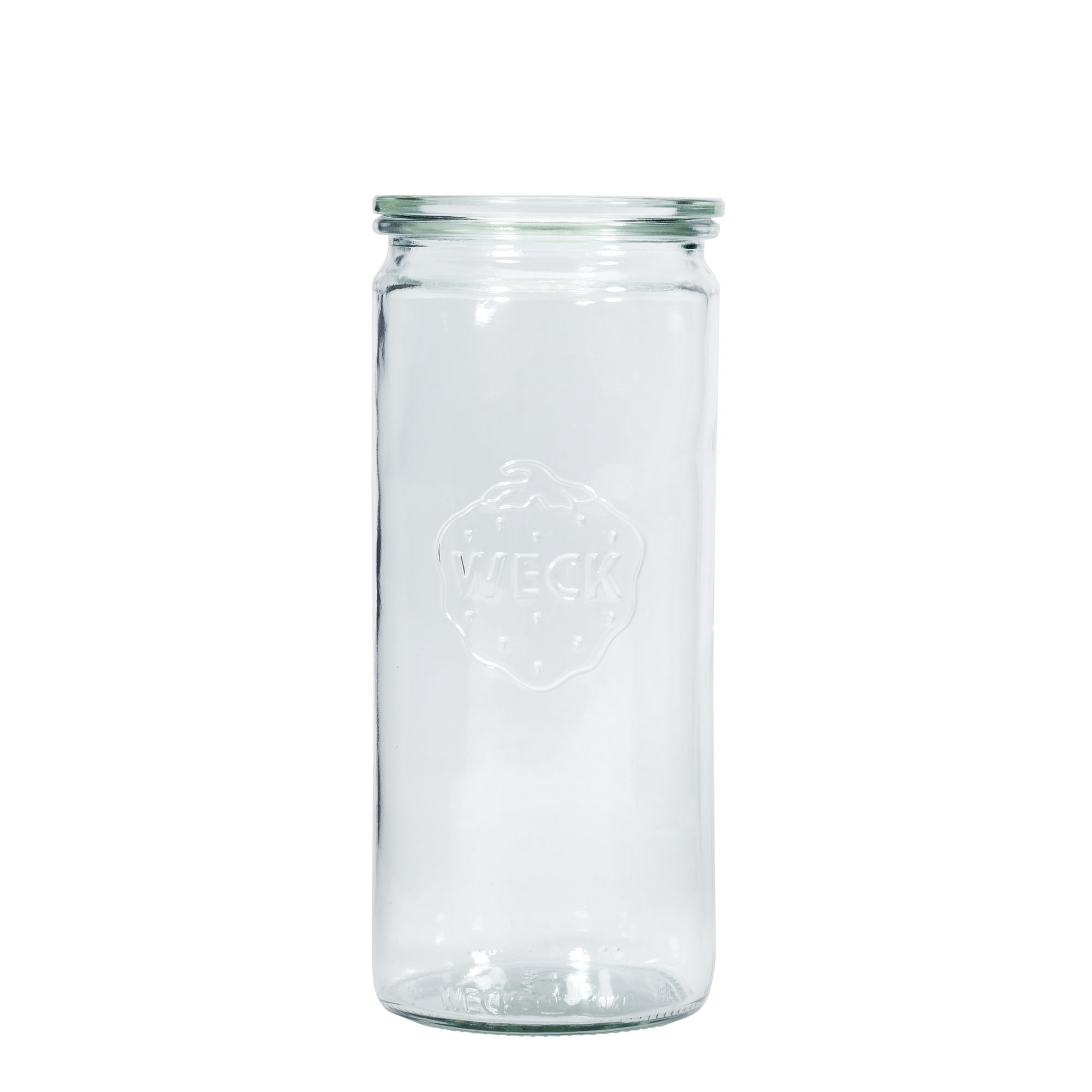 1,040 ml WECK tall cylinder jar, closure: round rim
