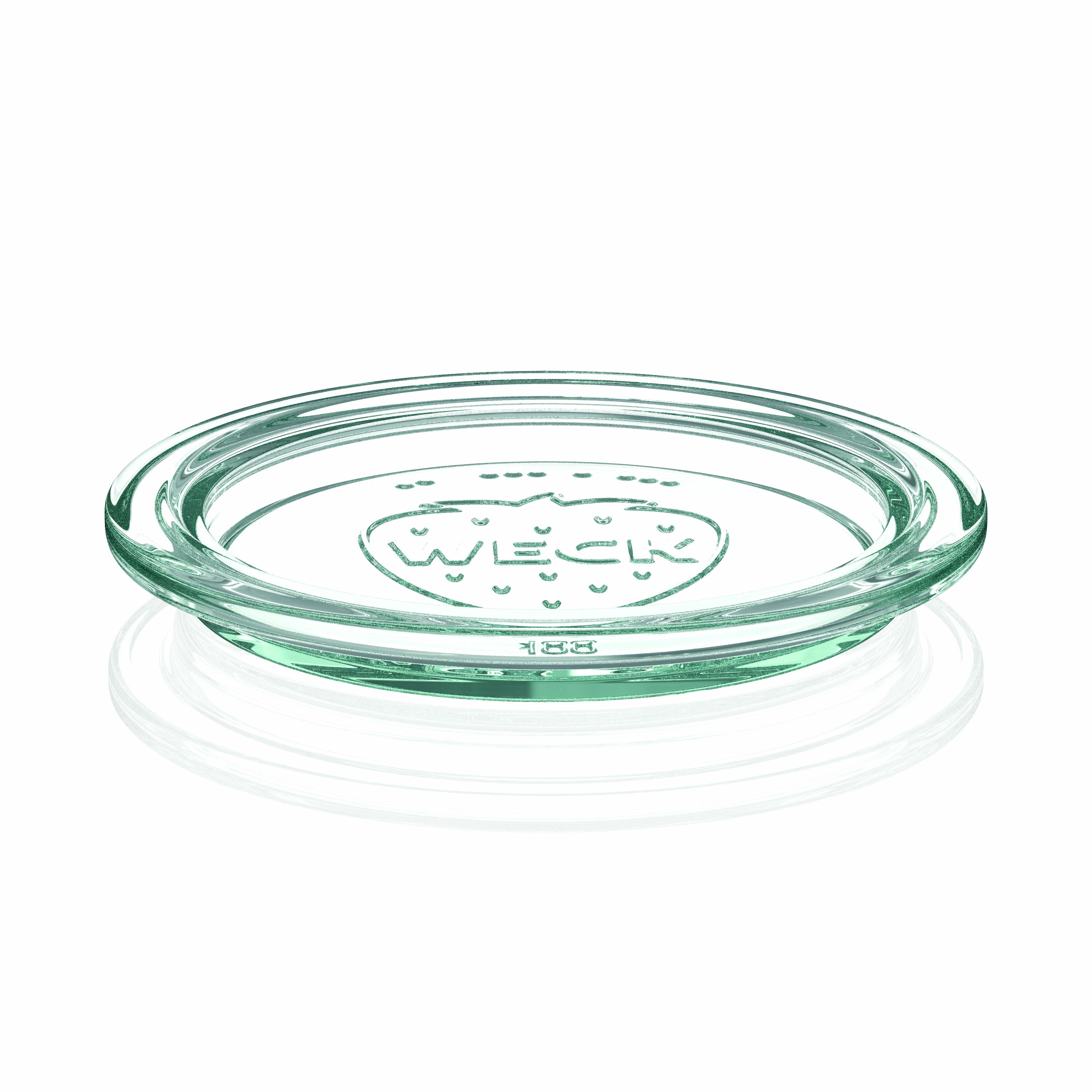 6x 580 ml WECK inverted jar with glass lid RR 100