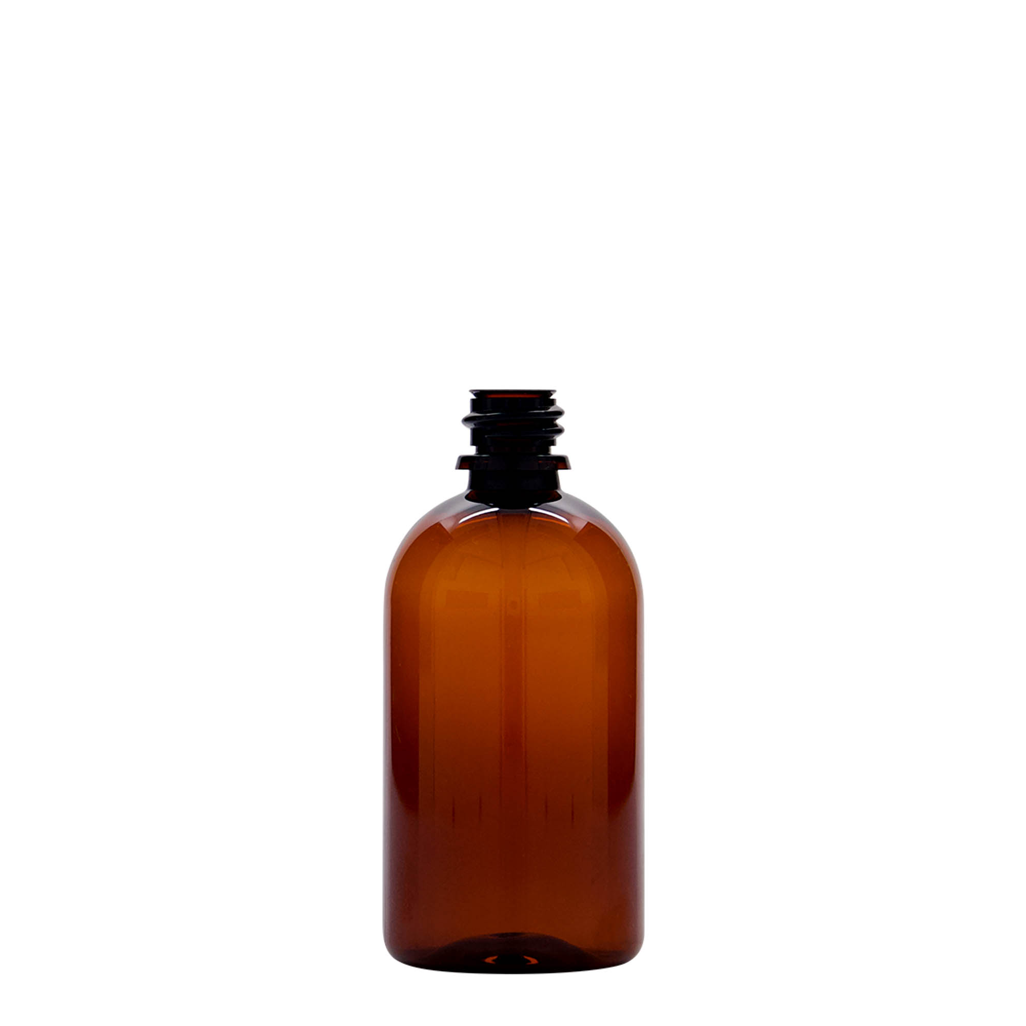 100 ml PET medical bottle 'Easy Living', brown, plastic, opening: DIN 18 100 ml PET medical bottle 'Easy Living', brown, plastic, opening: DIN 18