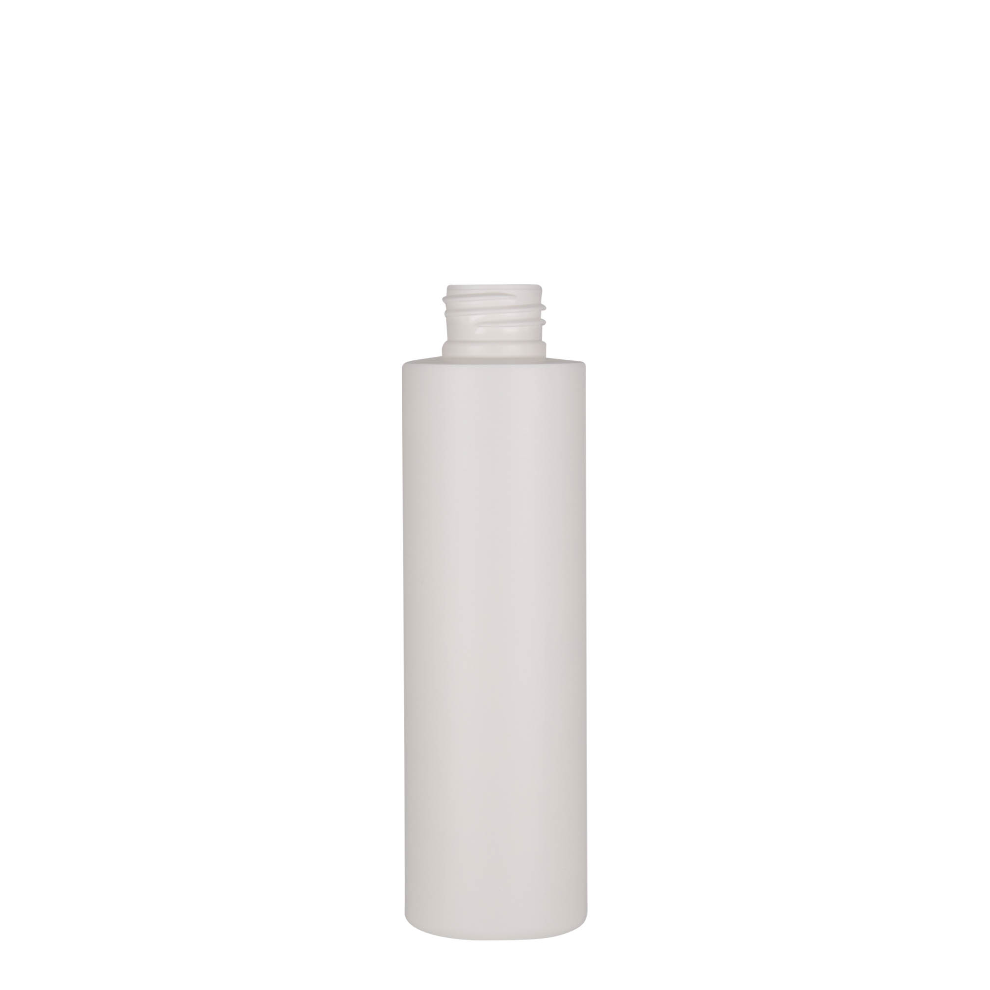 150 ml plastic bottle 'Pipe', HDPE, white, closure: GPI 24/410 150 ml plastic bottle 'Pipe', HDPE, white, closure: GPI 24/410