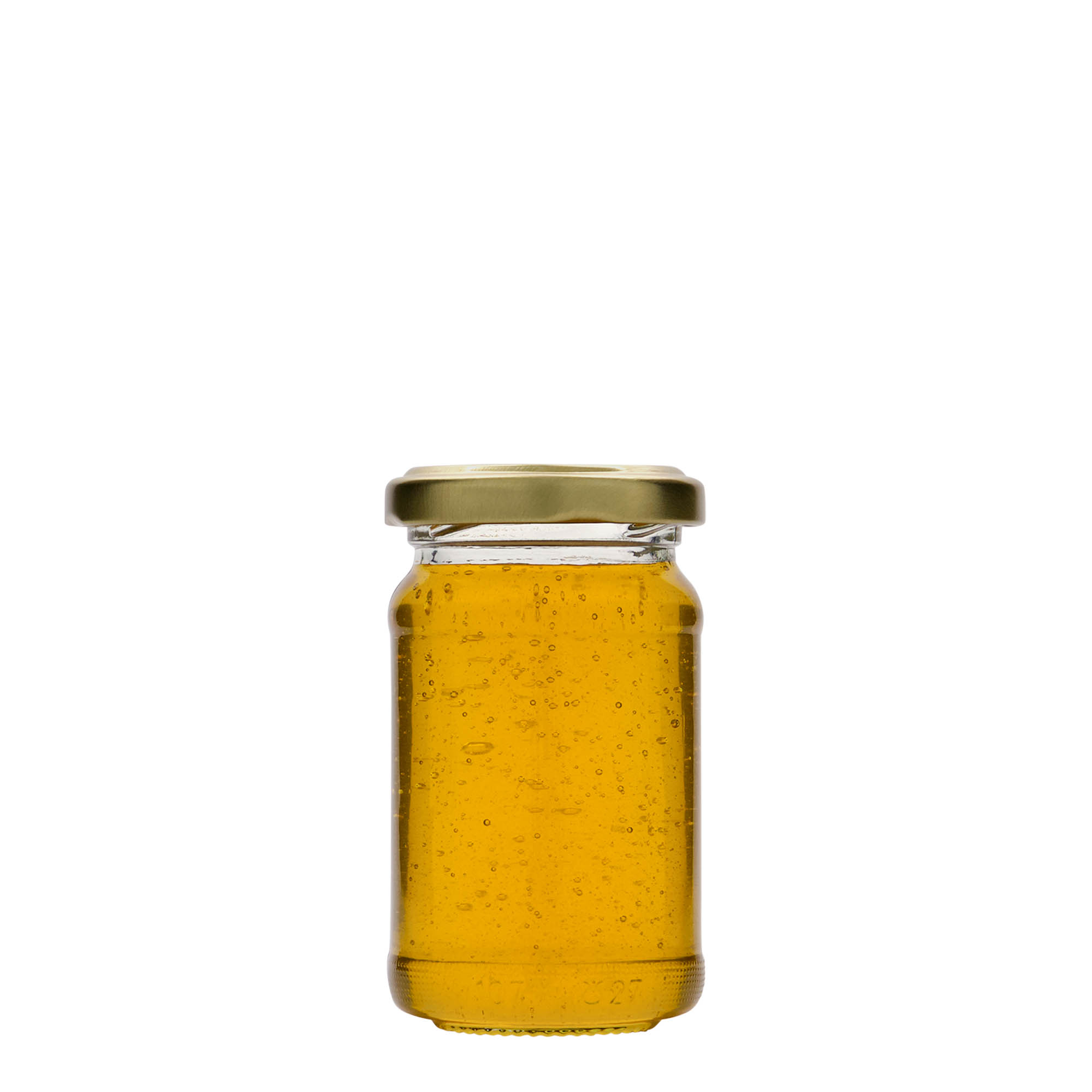 107 ml tall round glass, opening: Twist-Off (TO 48)