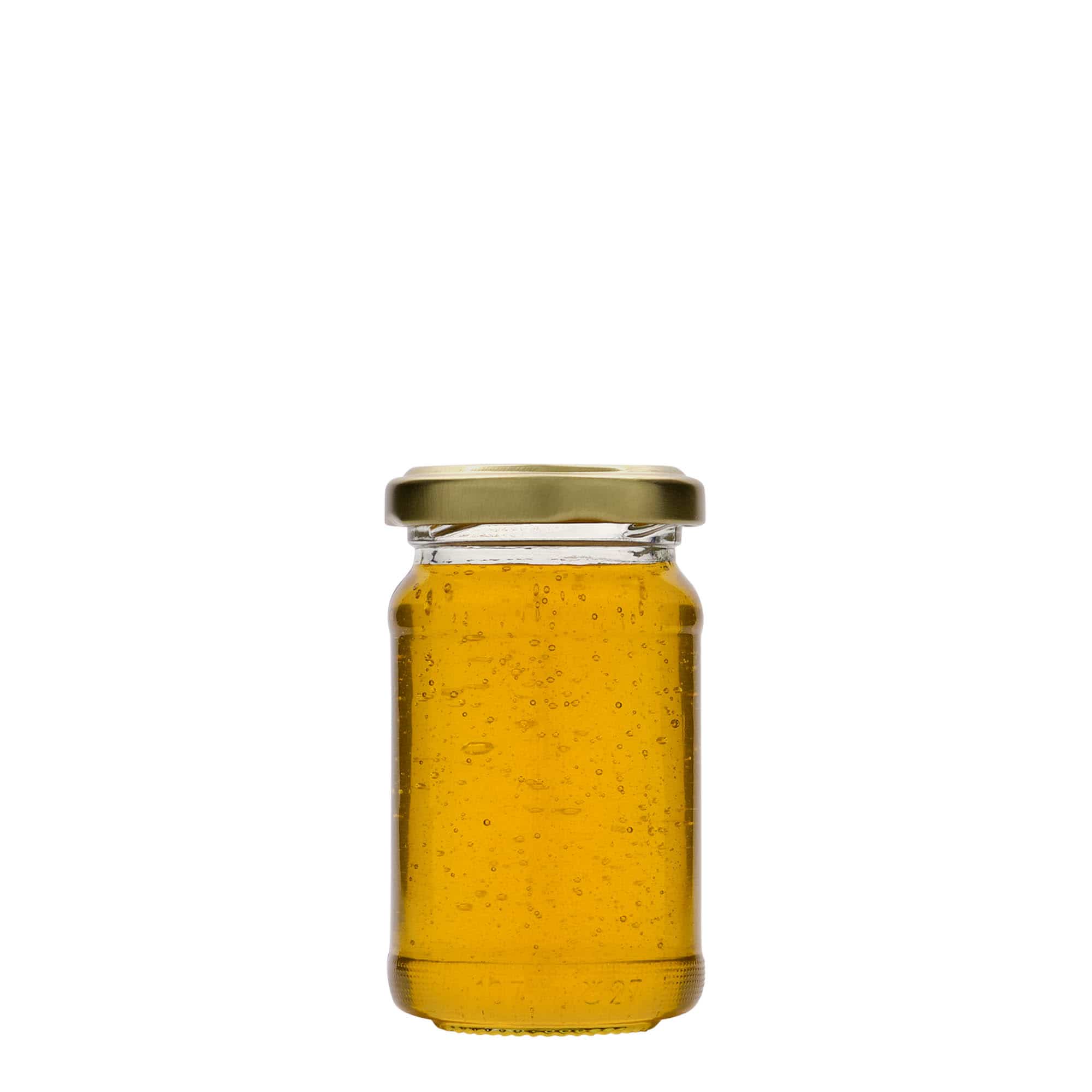 107 ml tall round glass, opening: Twist-off (TO 48)