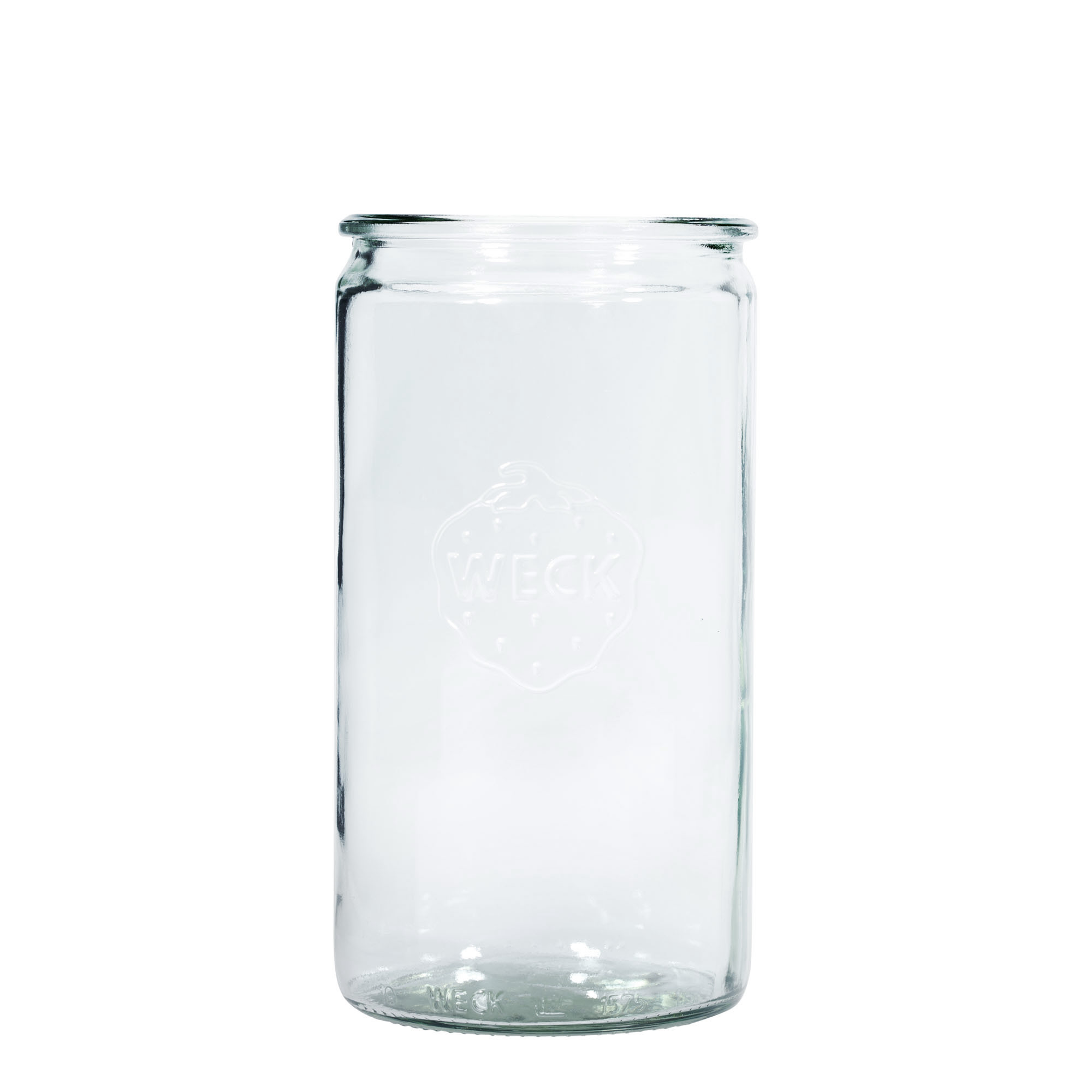 1,575 ml WECK tall cylinder jar, closure: round rim 1,575 ml WECK tall cylinder jar, closure: round rim