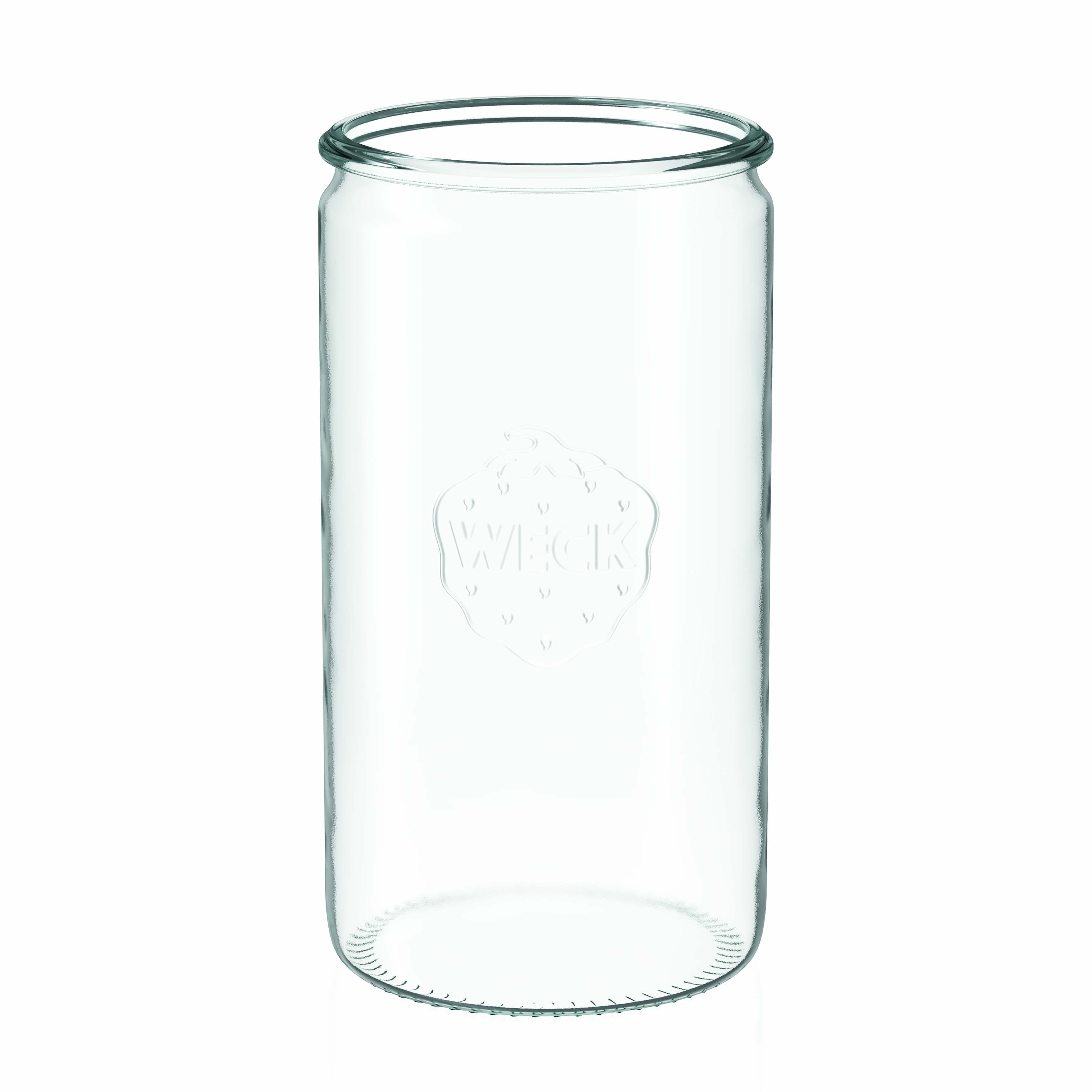 1,575 ml WECK cylinder glass, opening: round rim