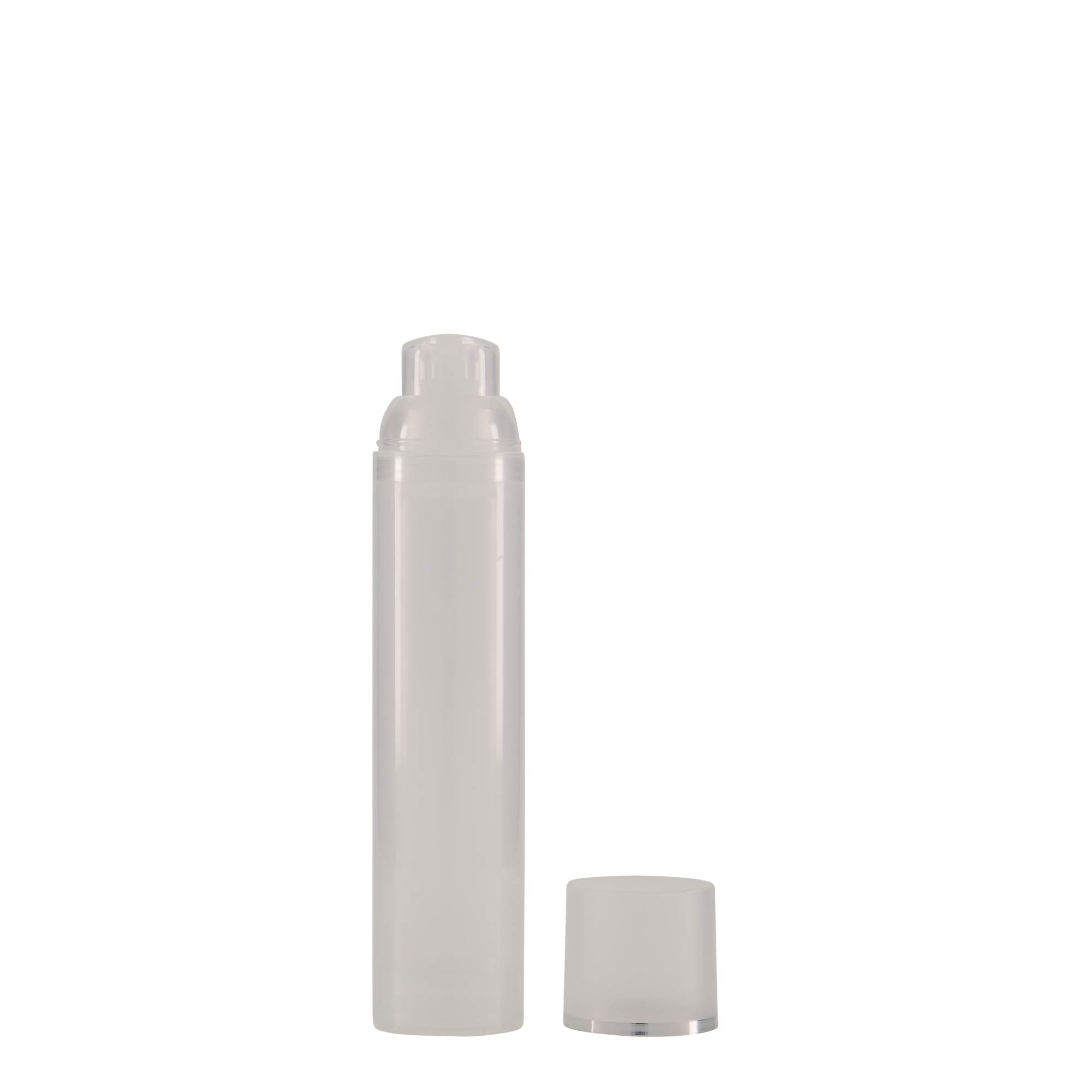 100 ml Airless Dispenser 'Mezzo', PP plastic, natural 100 ml Airless Dispenser 'Mezzo', PP plastic, natural
