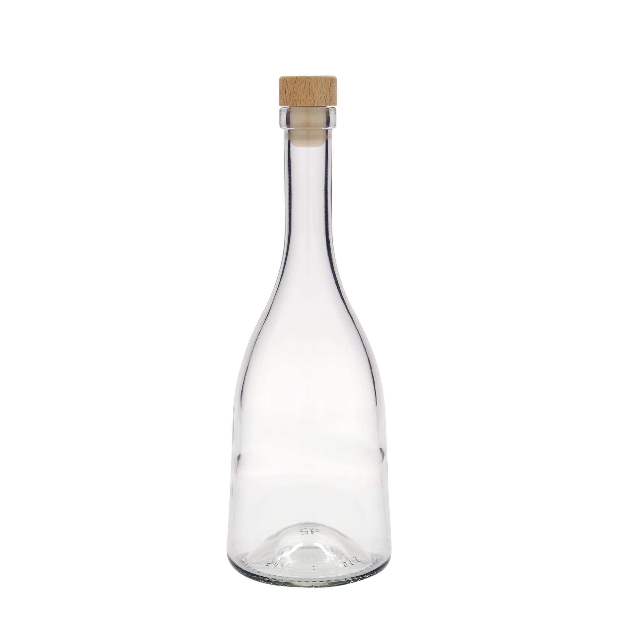 500 ml glass bottle 'Rustica speciale', closure: cork