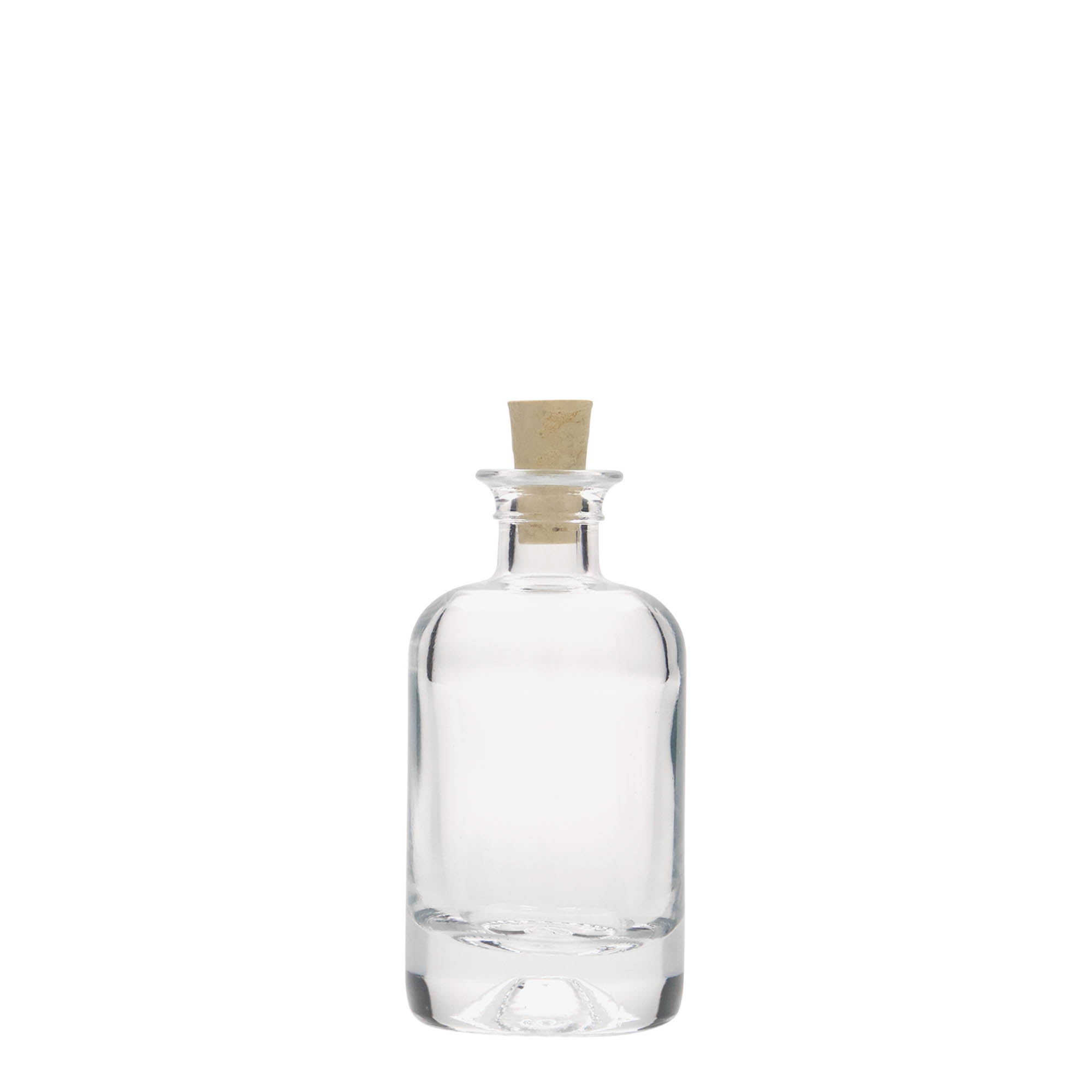 40 ml glass bottle apothecary, opening: cork