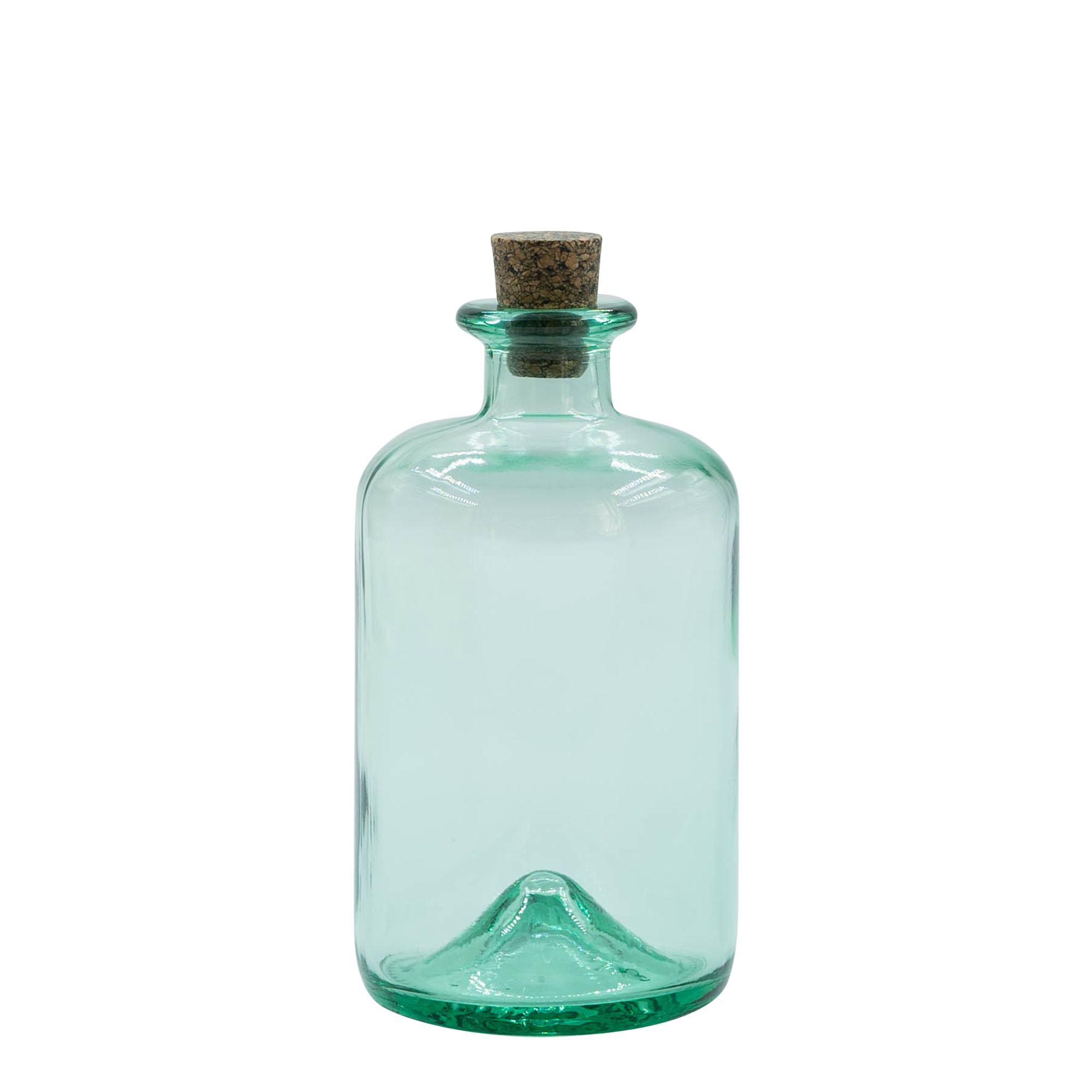 500 ml glass bottle 'Pharma', opening: cork