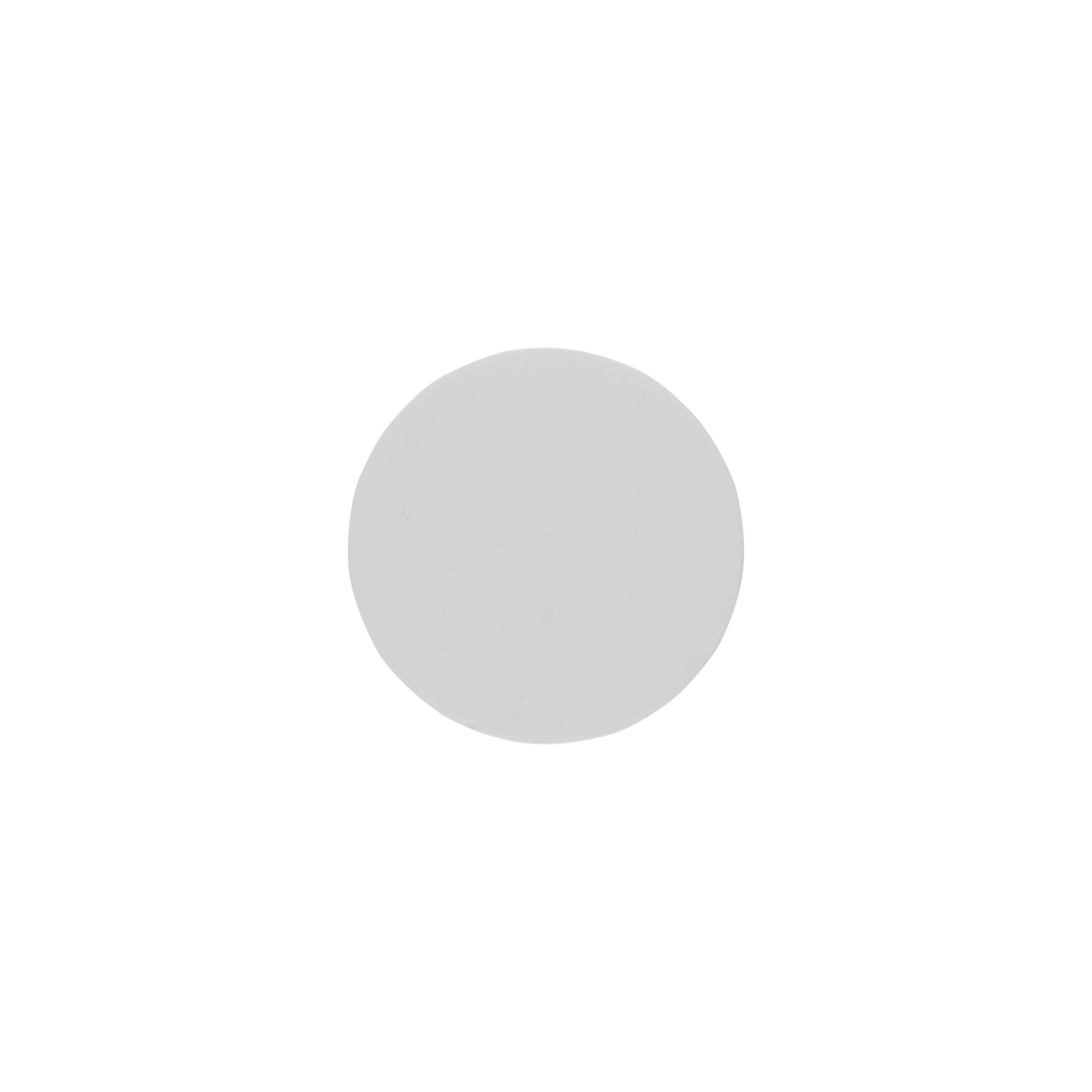 Cover disc for 100 ml 'Bianca', PP plastic, white