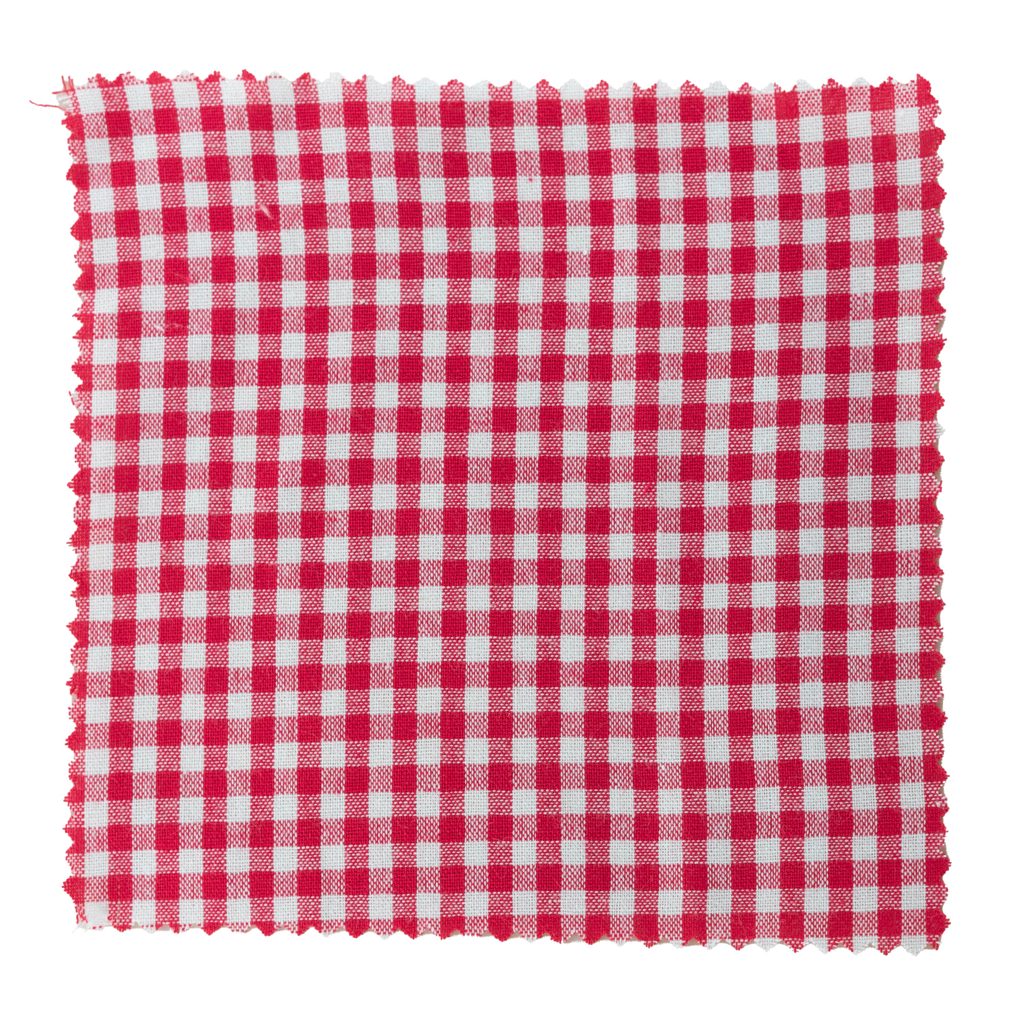 Checked fabric square 15x15, textile, red, opening: TO58-TO82 Checked fabric square 15x15, textile, red, opening: TO58-TO82