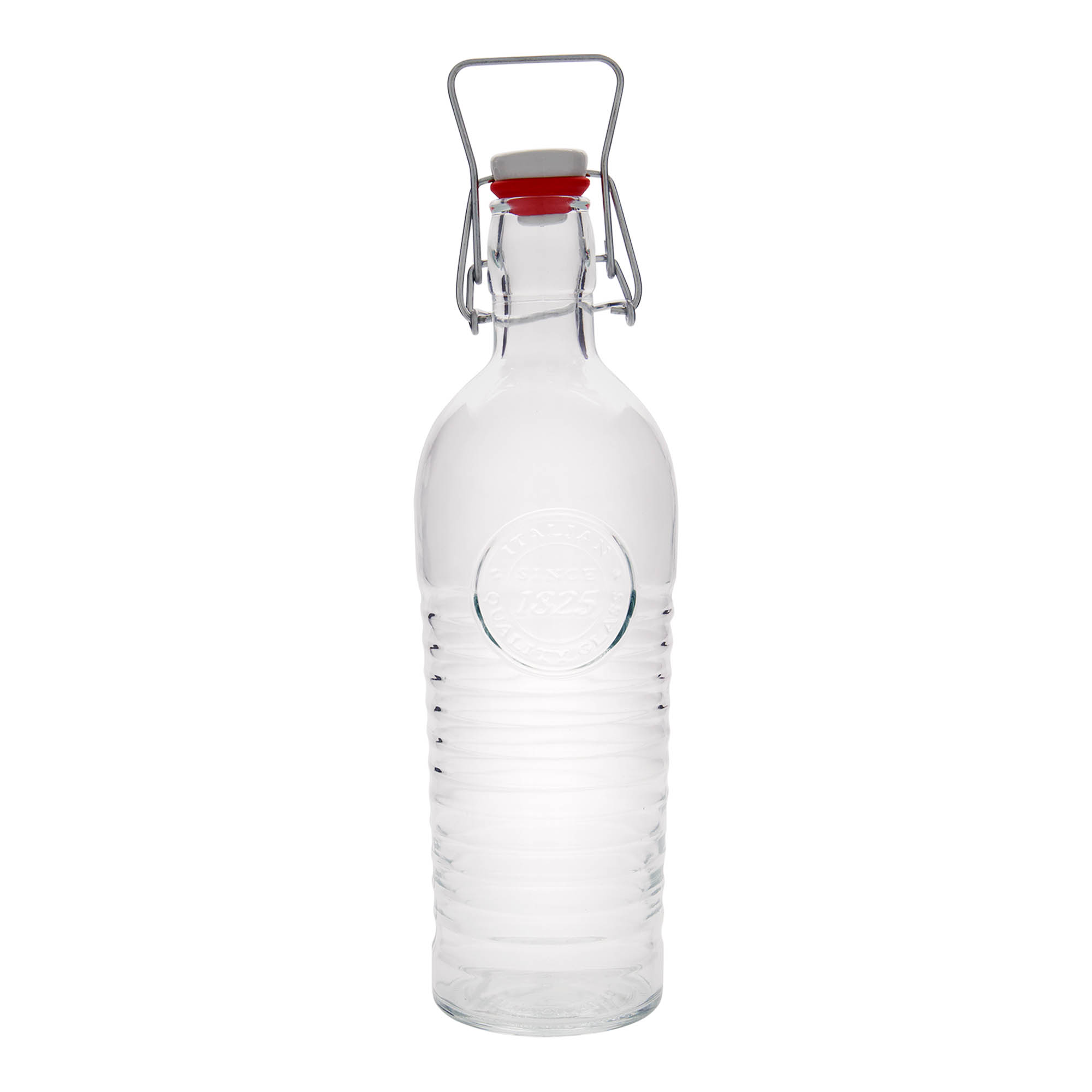 1,200 ml glass bottle 'Officina 1825', opening: swing top closure