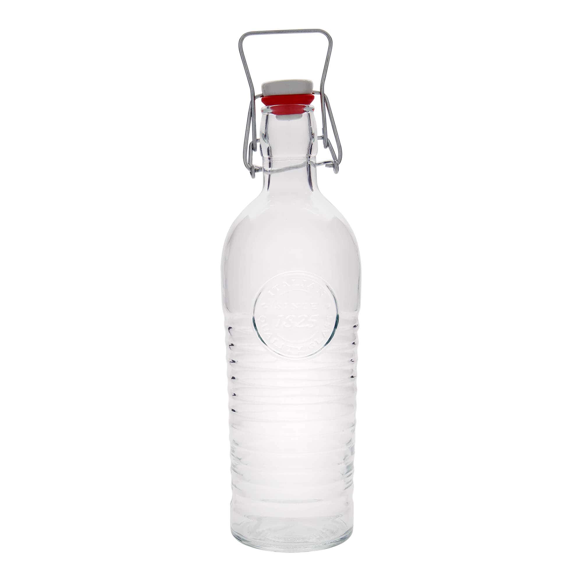 1,200 ml glass bottle ‘Officina 1825’, opening: swing top closure