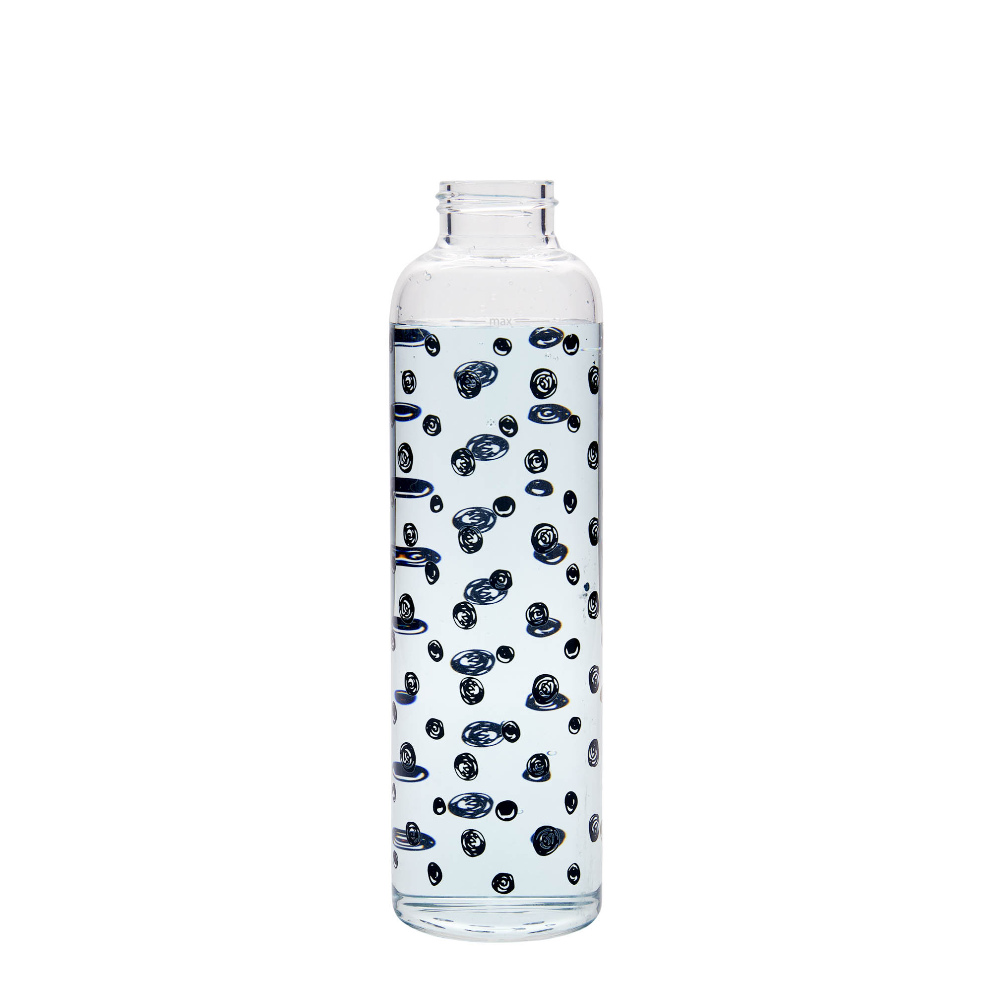 500 ml drinking bottle 'Perseus - Black Dots', opening: screw cap 500 ml drinking bottle 'Perseus - Black Dots', opening: screw cap