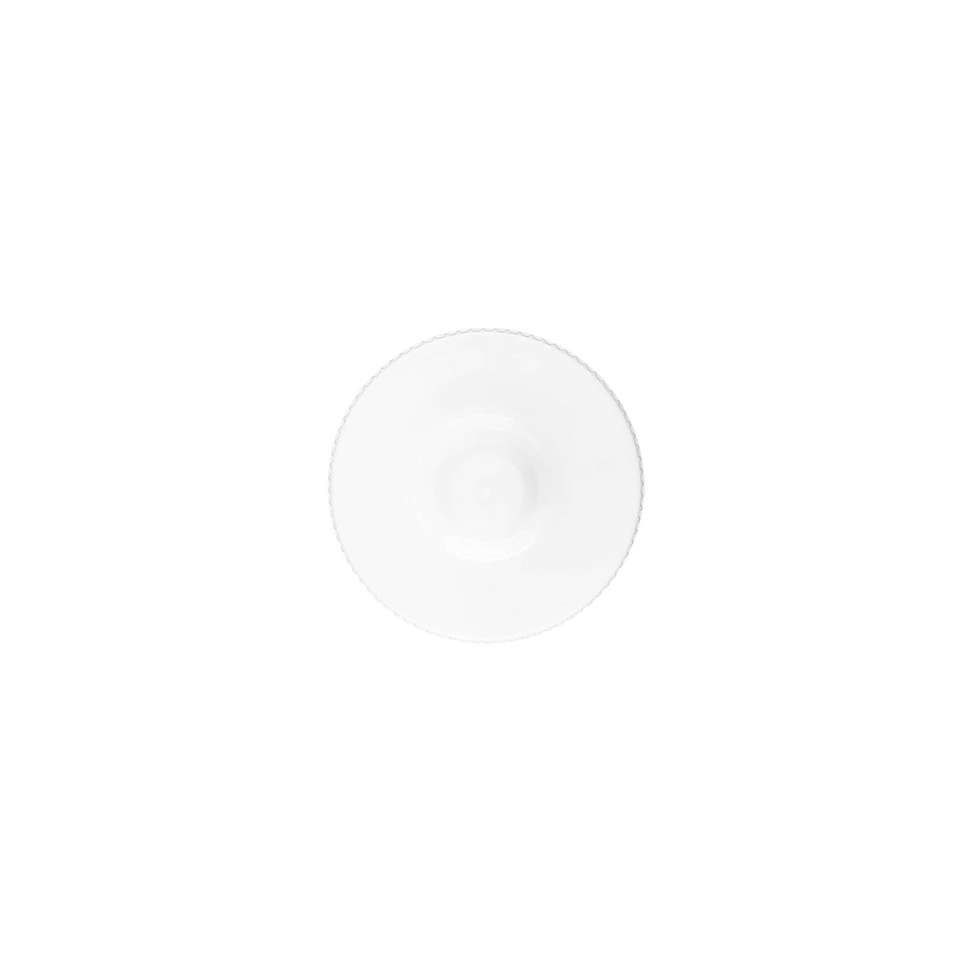 Screw cap with applicator, PP plastic, white, for opening: 24/410