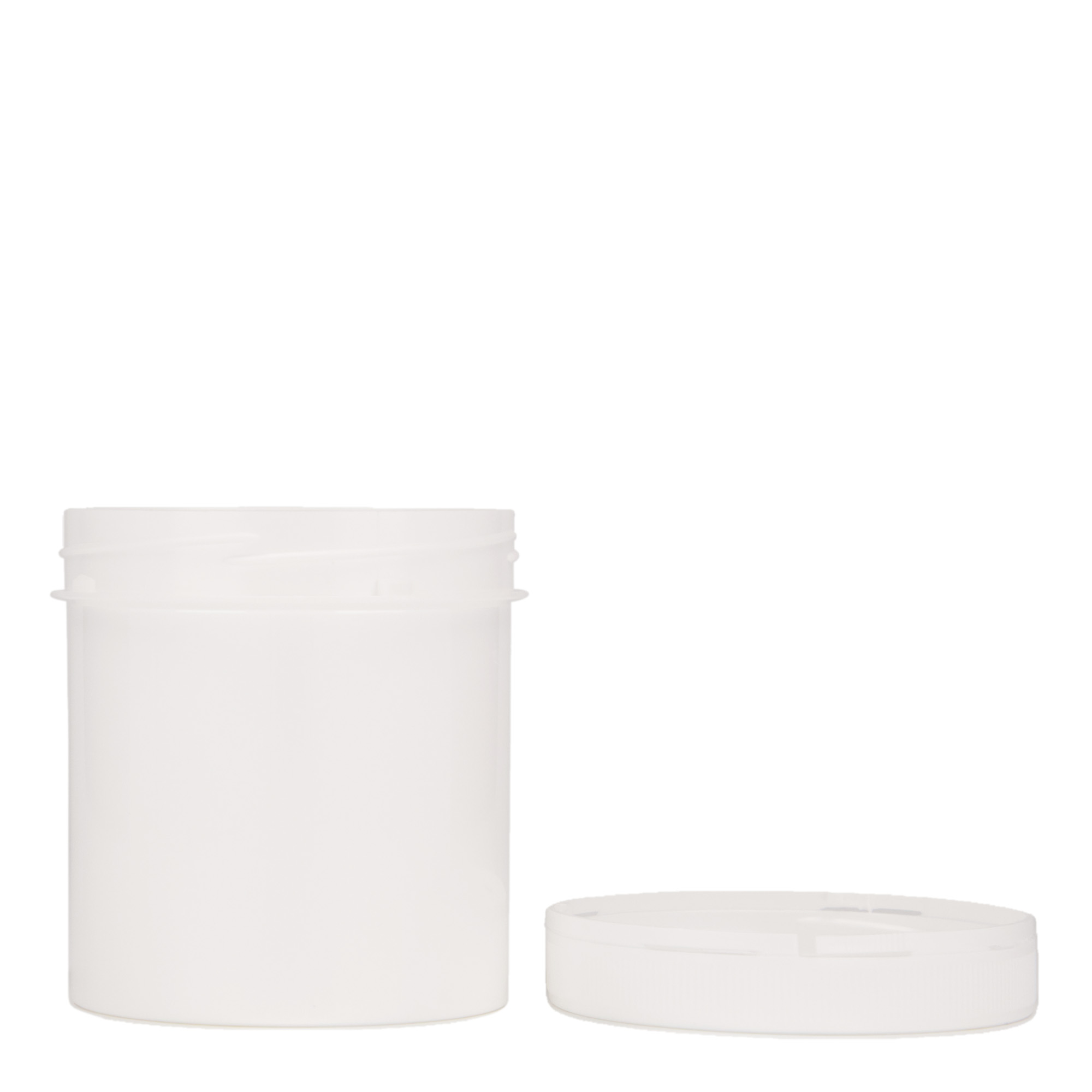 250 ml plastic container 'Securilock', PP, white, opening: screw cap