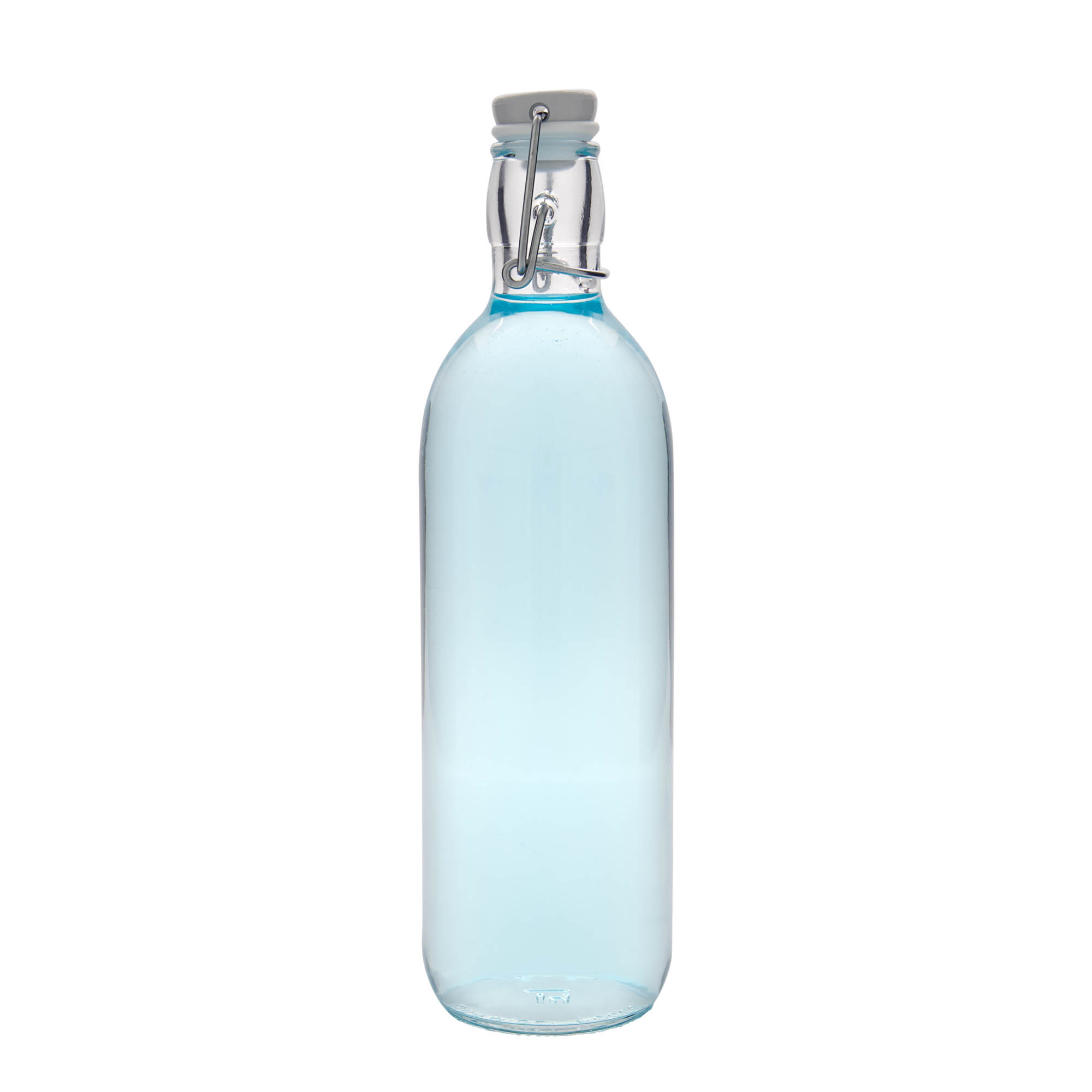 1,000 ml glass bottle 'Emilia', opening: swing top closure 1,000 ml glass bottle 'Emilia', opening: swing top closure