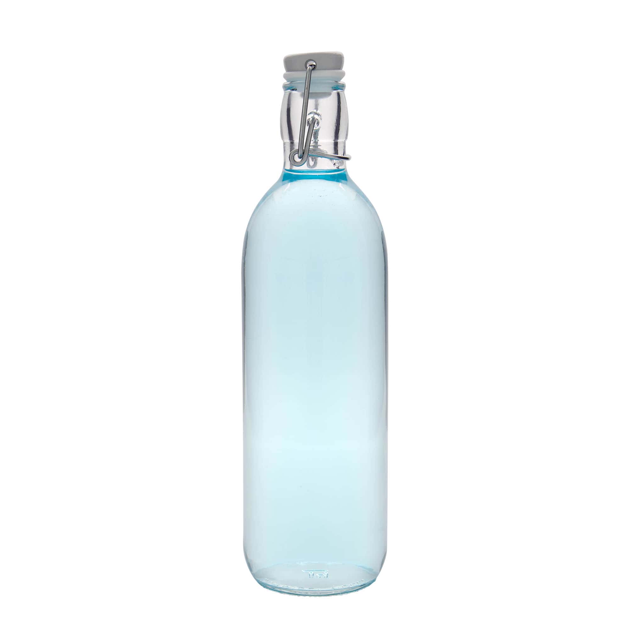 1,000 ml glass bottle ‘Emilia’, opening: swing top closure