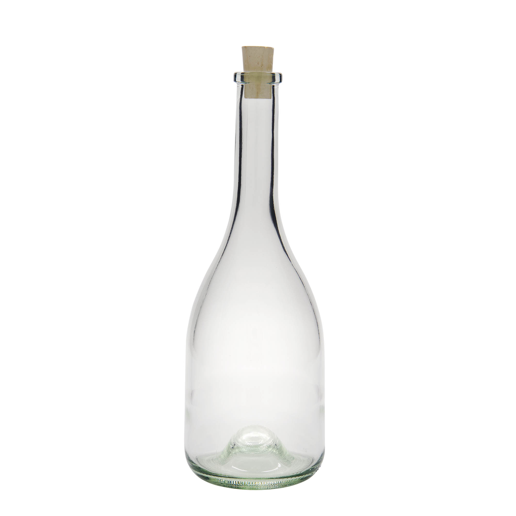 750 ml glass bottle 'Rustica', opening: cork