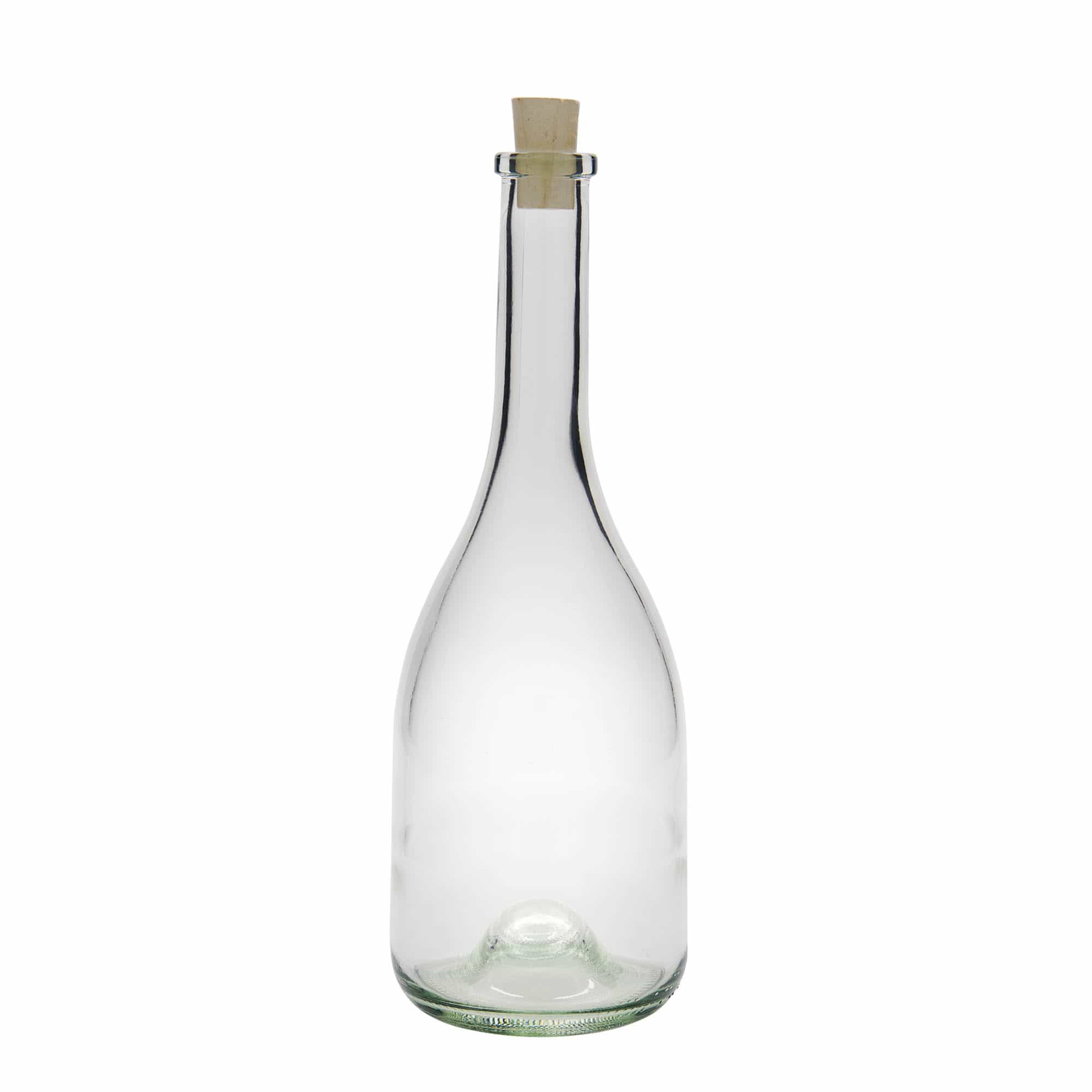 750 ml glass bottle ‘Rustica’, opening: cork