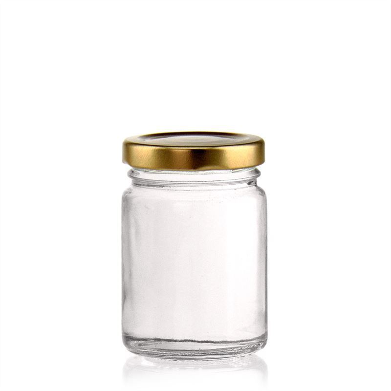 106 ml tall round glass, opening: Twist-Off (TO 48)