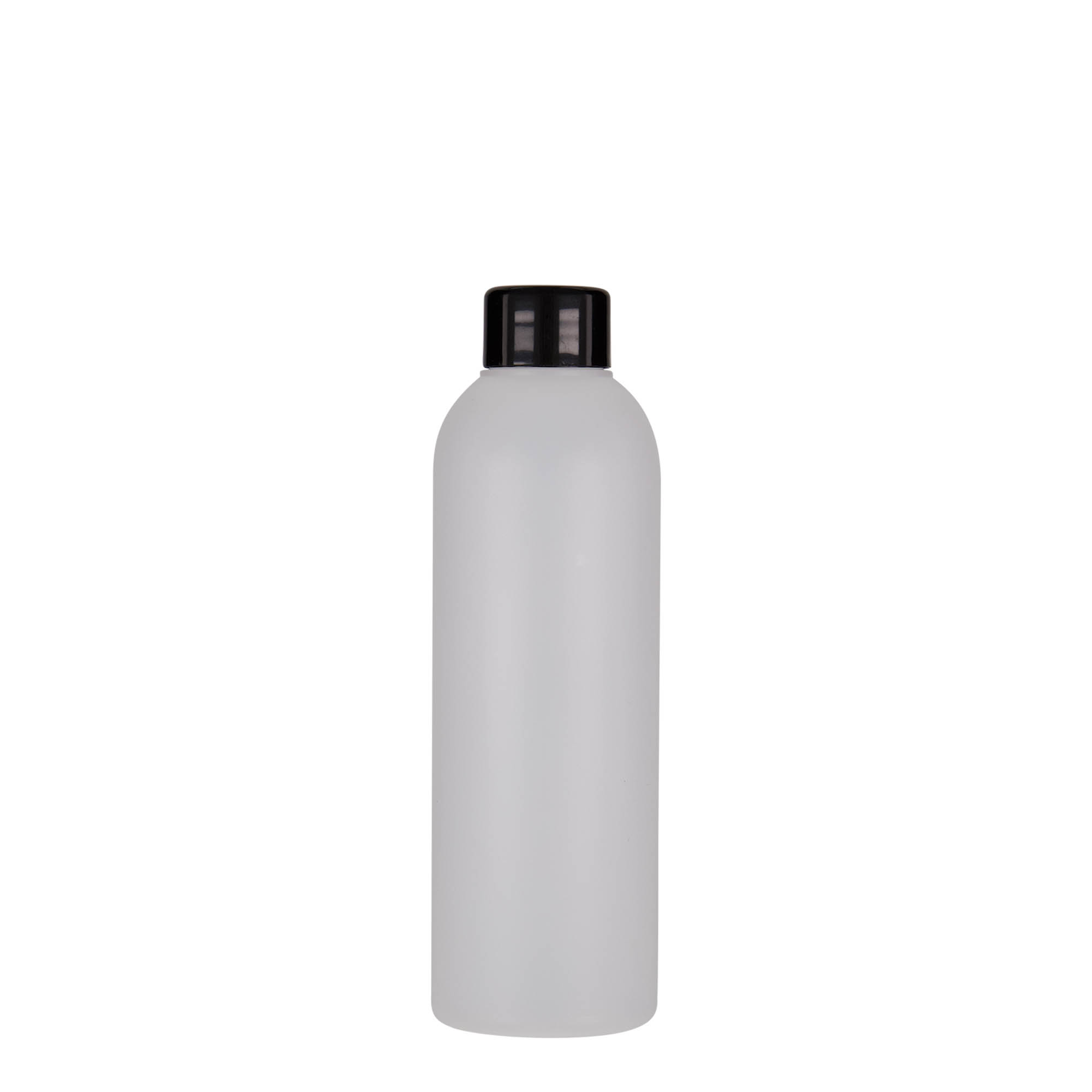 200 ml plastic bottle 'Tuffy', HDPE, natural, opening: 24/410