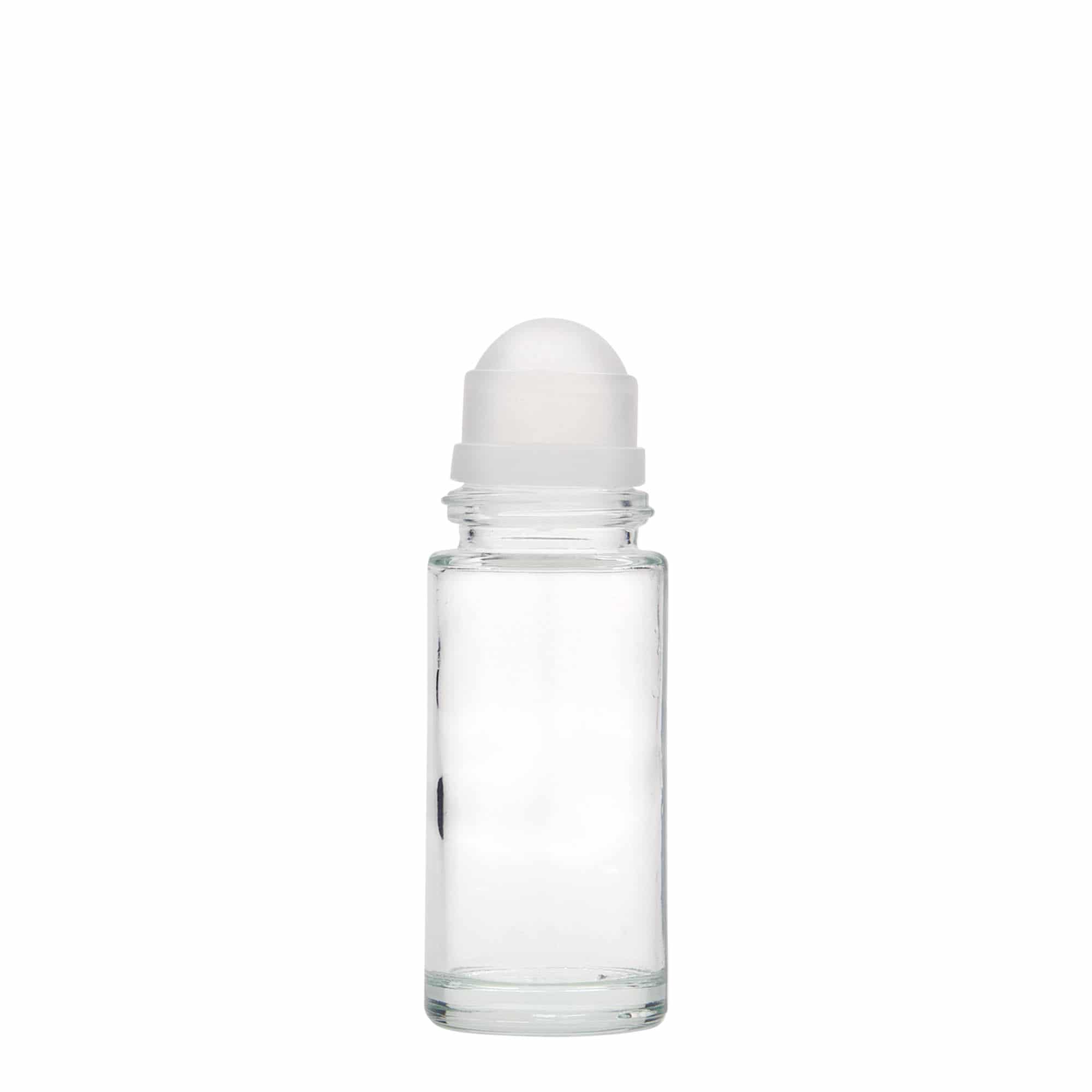 50 ml roll-on bottle, glass, opening: screw cap