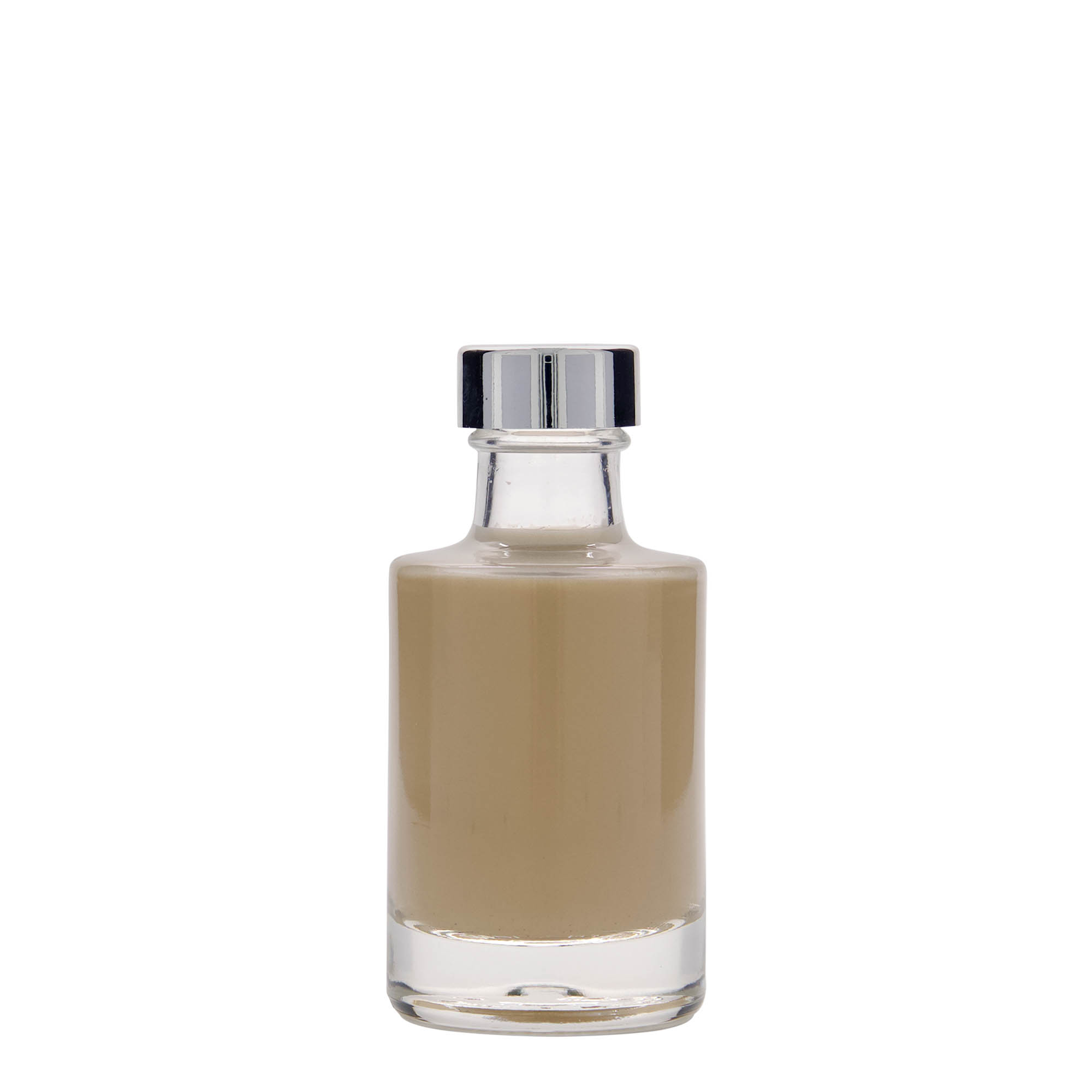 100 ml glass bottle 'Aventura', opening: GPI 28 100 ml glass bottle 'Aventura', opening: GPI 28