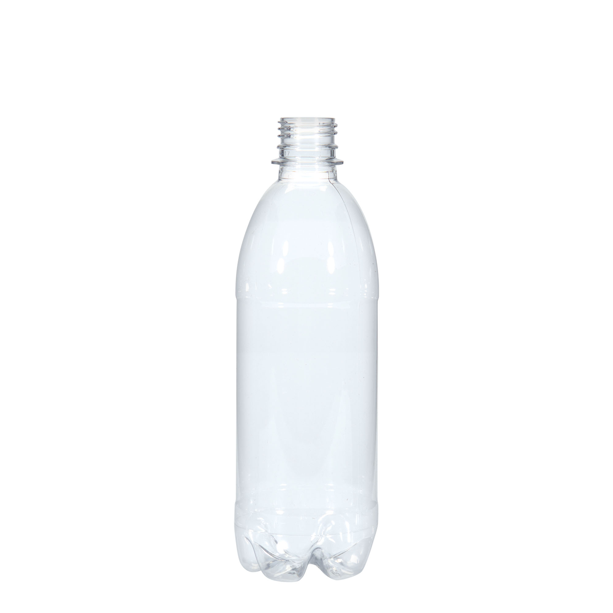 500 ml universal PET bottle, plastic, closure: PCO28 500 ml universal PET bottle, plastic, closure: PCO28