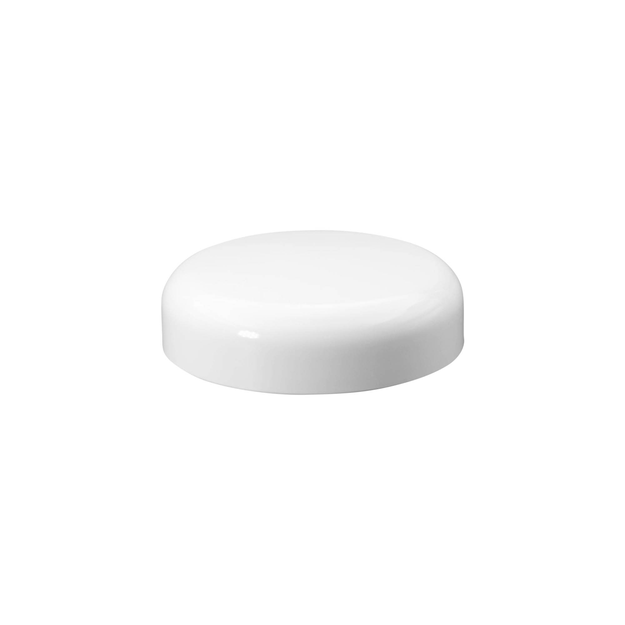 Screw cap for 150 ml 'Bianca', PP plastic, white Screw cap for 150 ml 'Bianca', PP plastic, white
