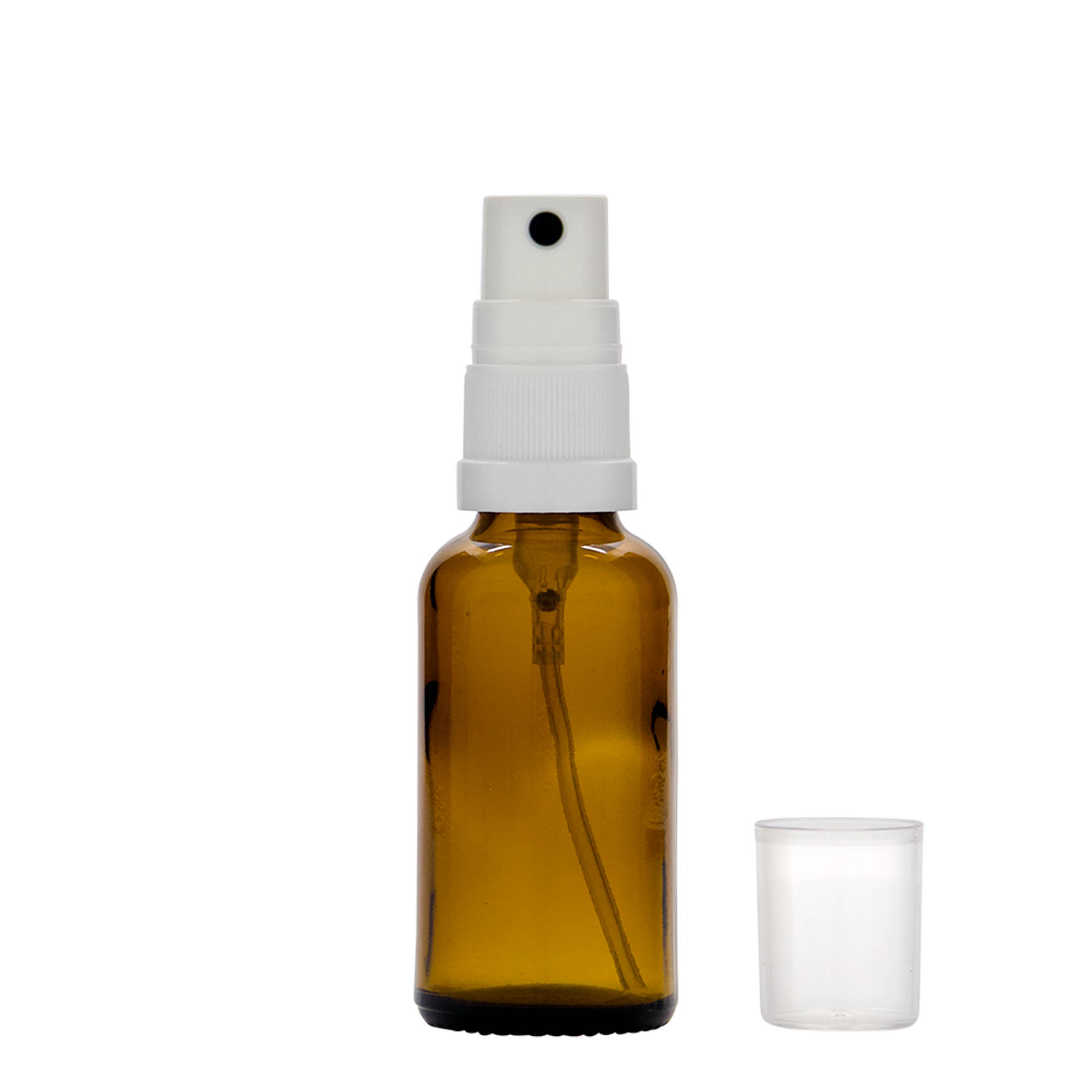 30 ml spray bottle medicine, glass, brown, opening: DIN 18 30 ml spray bottle medicine, glass, brown, opening: DIN 18