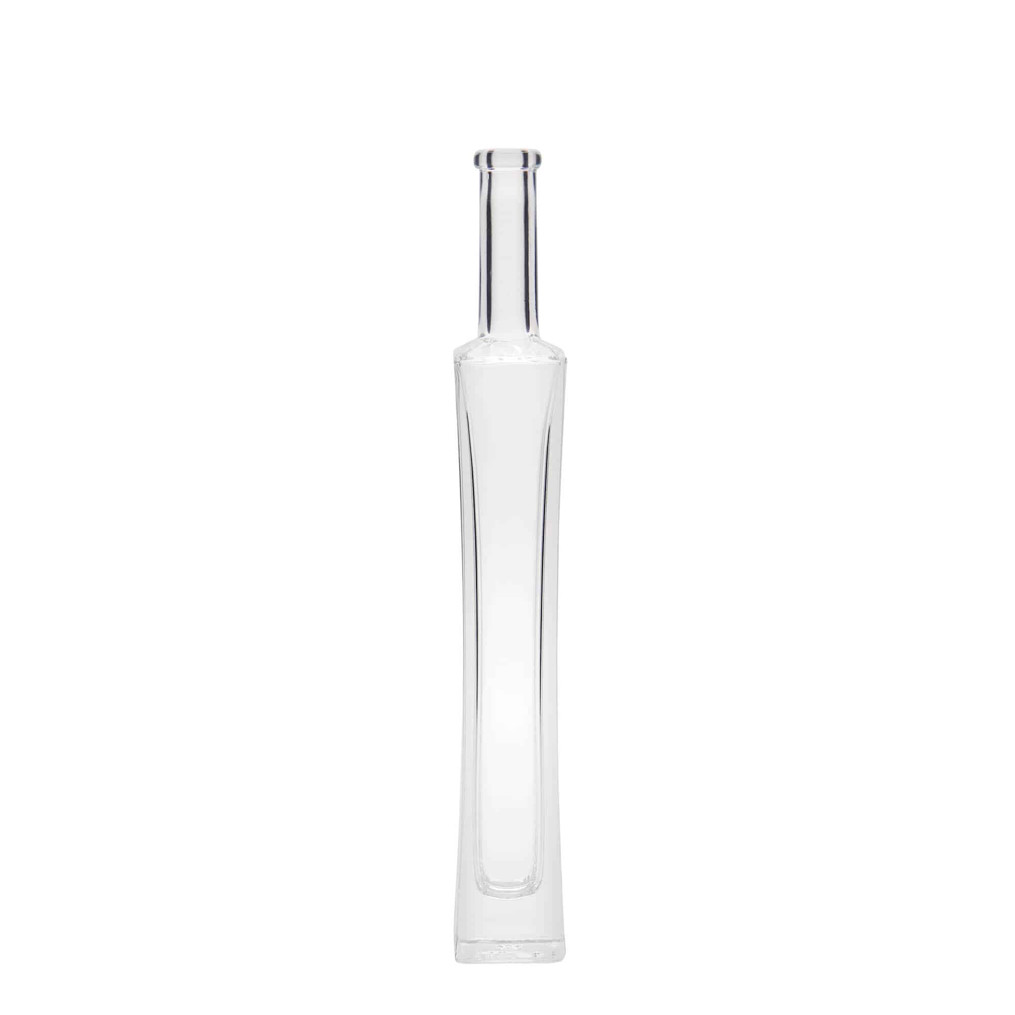 100 ml glass bottle ‘Koko’, square, opening: cork