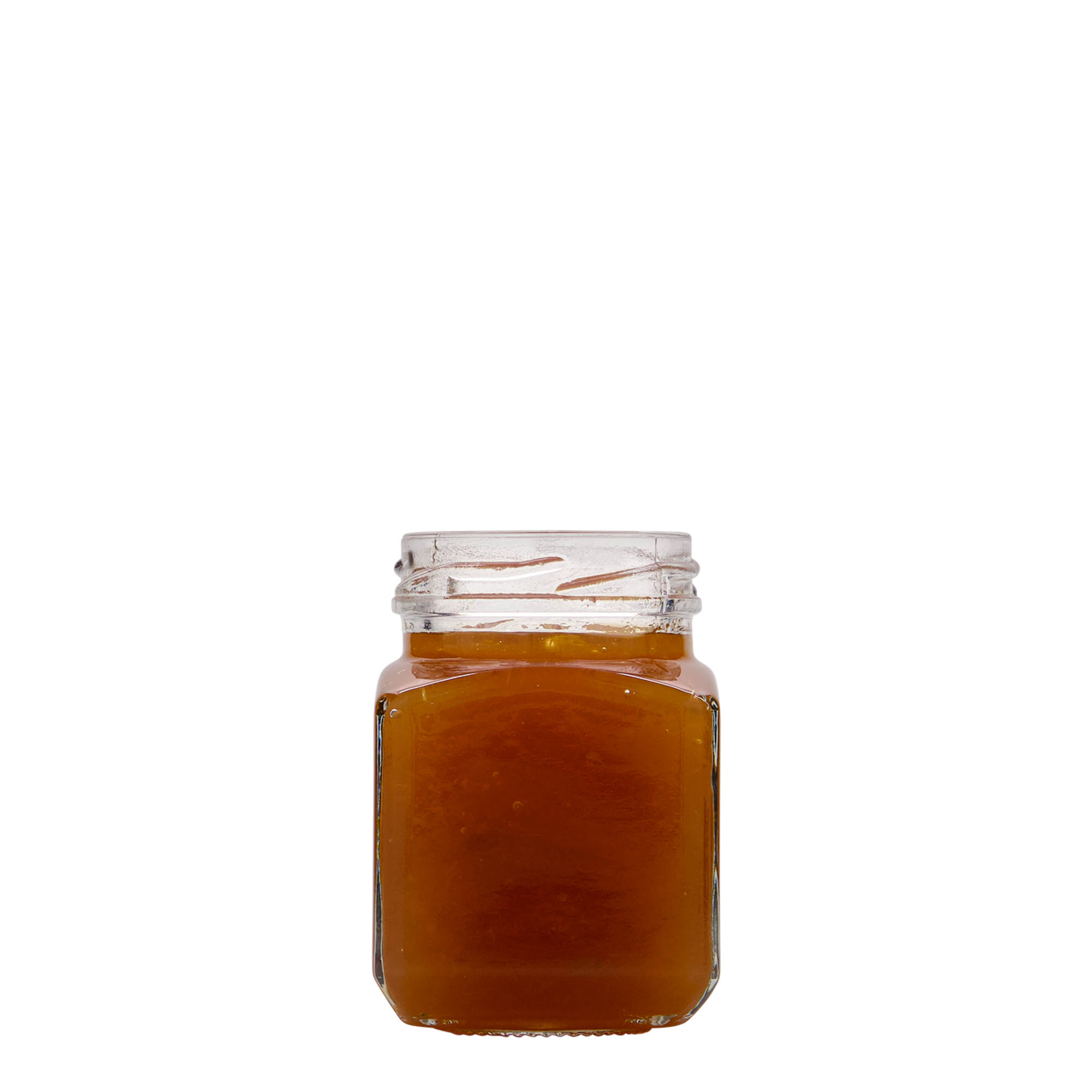 106 ml square jar, closure: twist off (TO 48) 106 ml square jar, closure: twist off (TO 48)