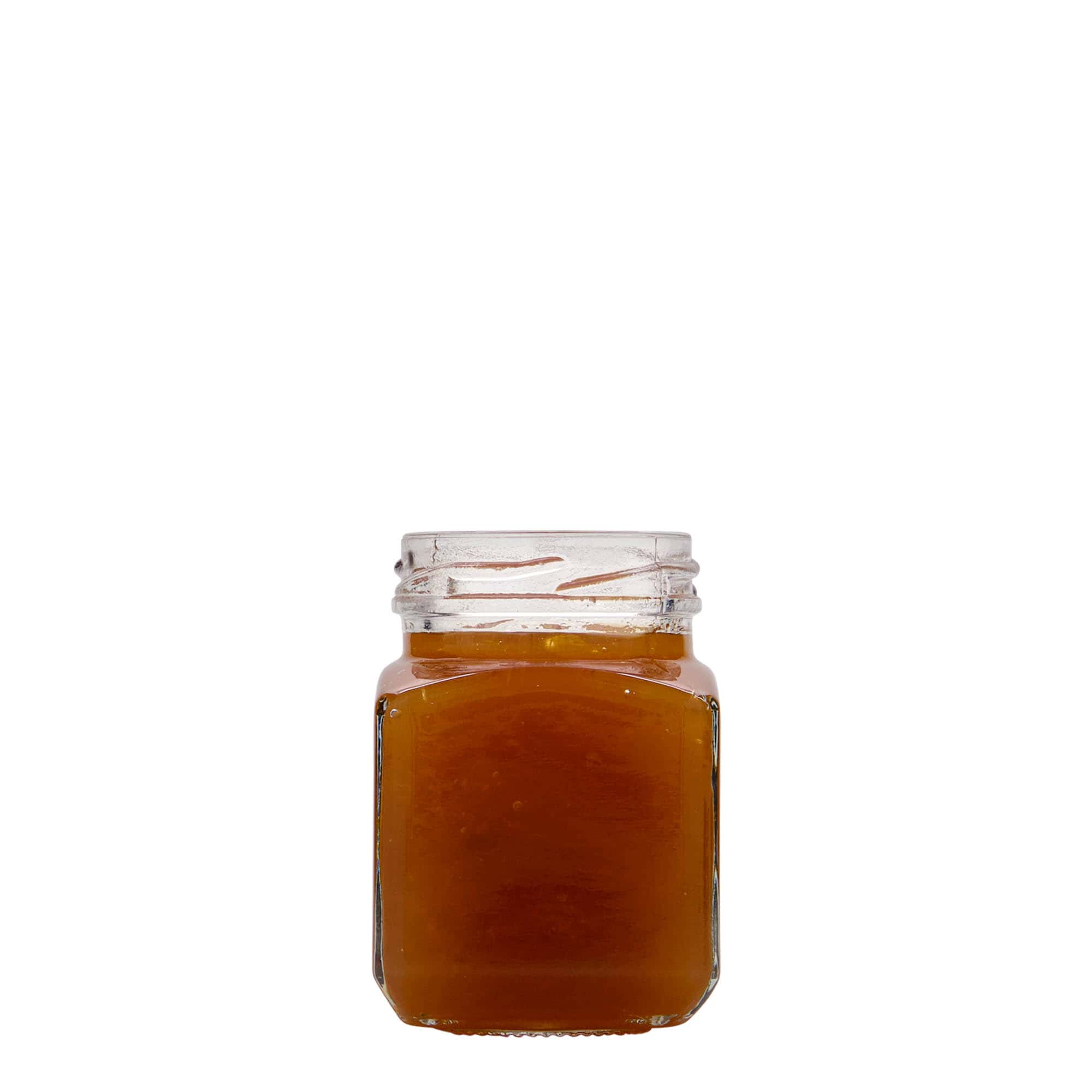 106 ml square glass, opening: Twist-off (TO 48)