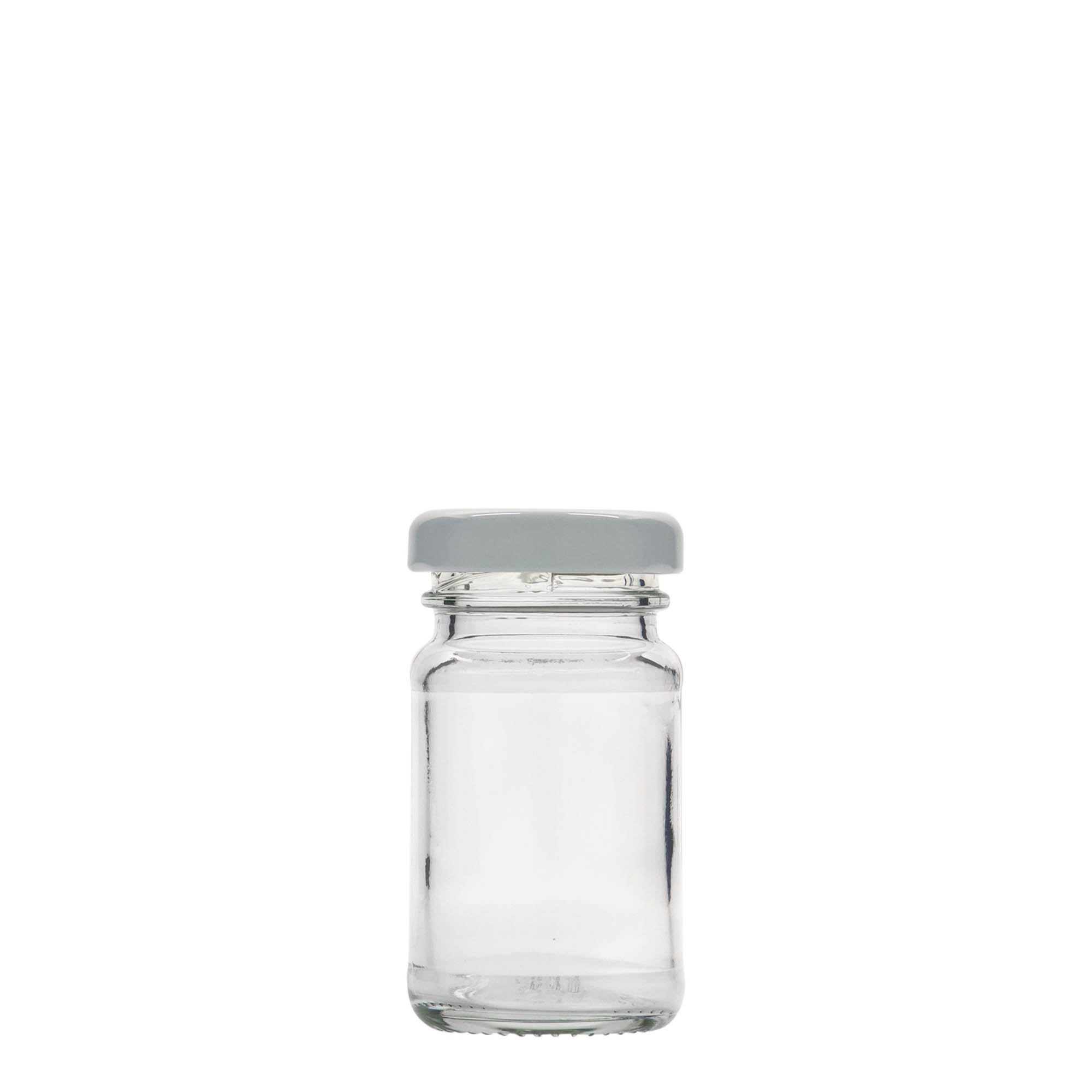 67 ml tall round jar, closure: twist off (TO 38)