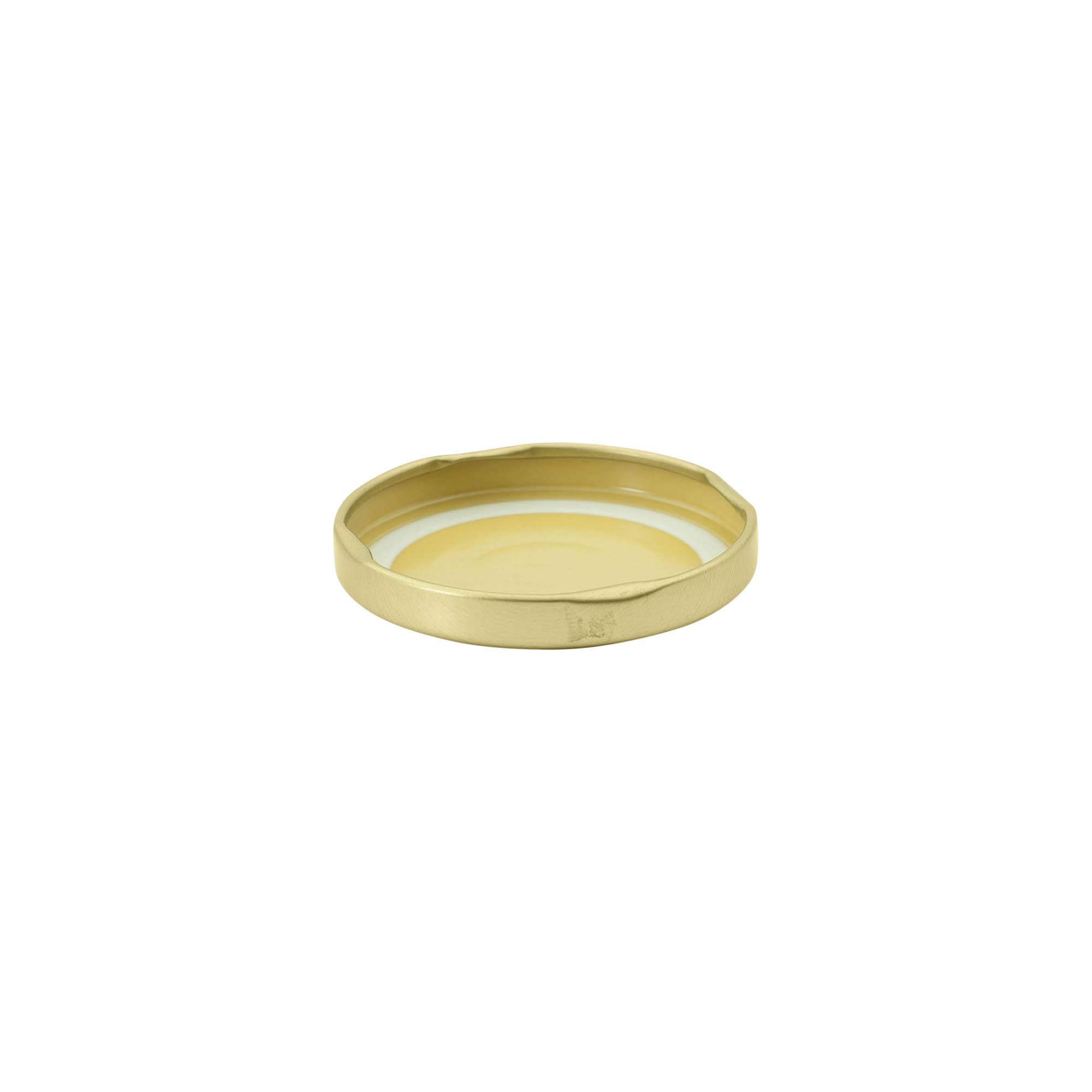 Twist-off lid, tinplate, gold, for opening: TO 58