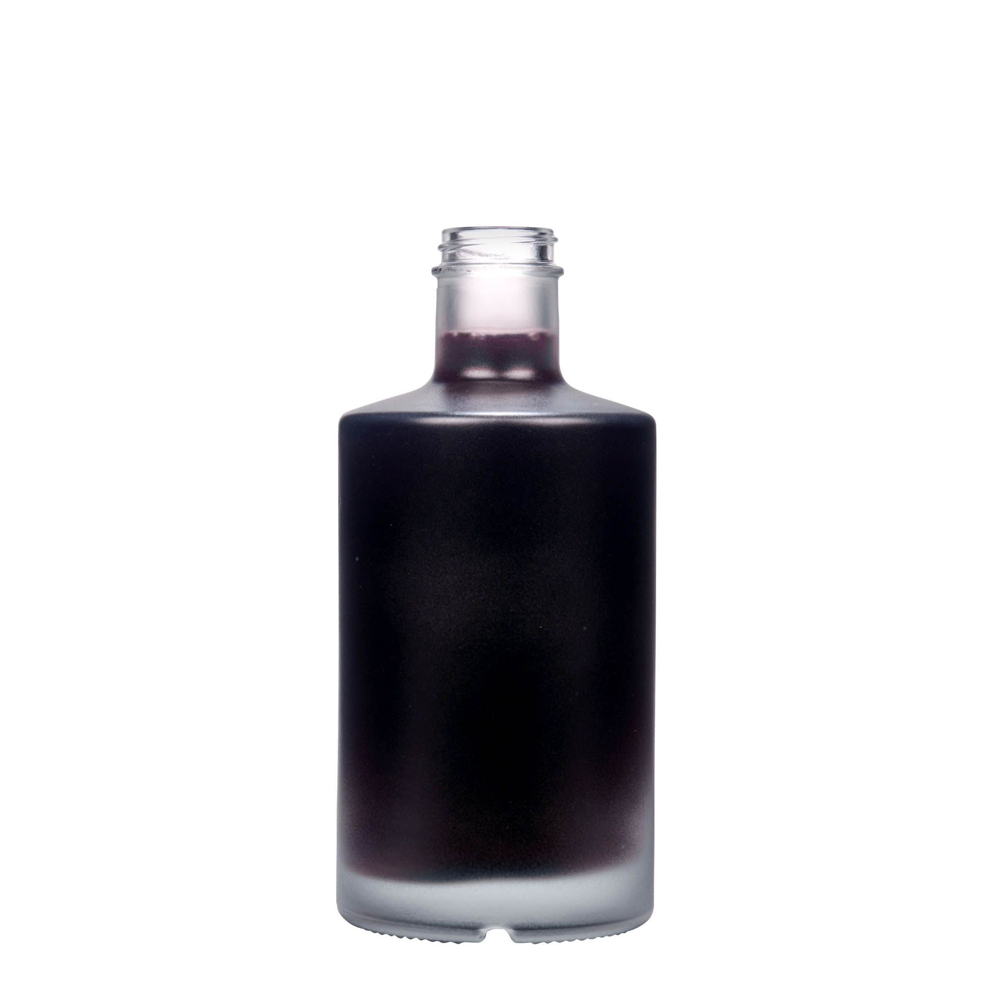 500 ml glass bottle 'Caroline', frosted, opening: GPI 33