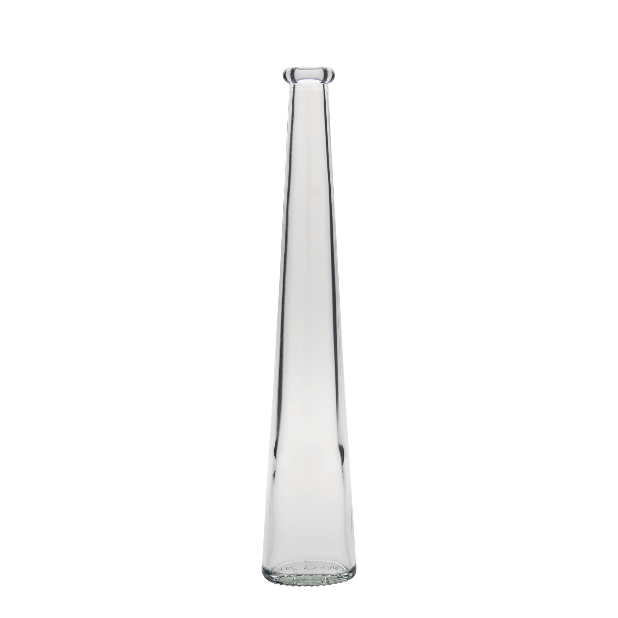 200 ml glass bottle 'Dama Ovale', oval, opening: cork