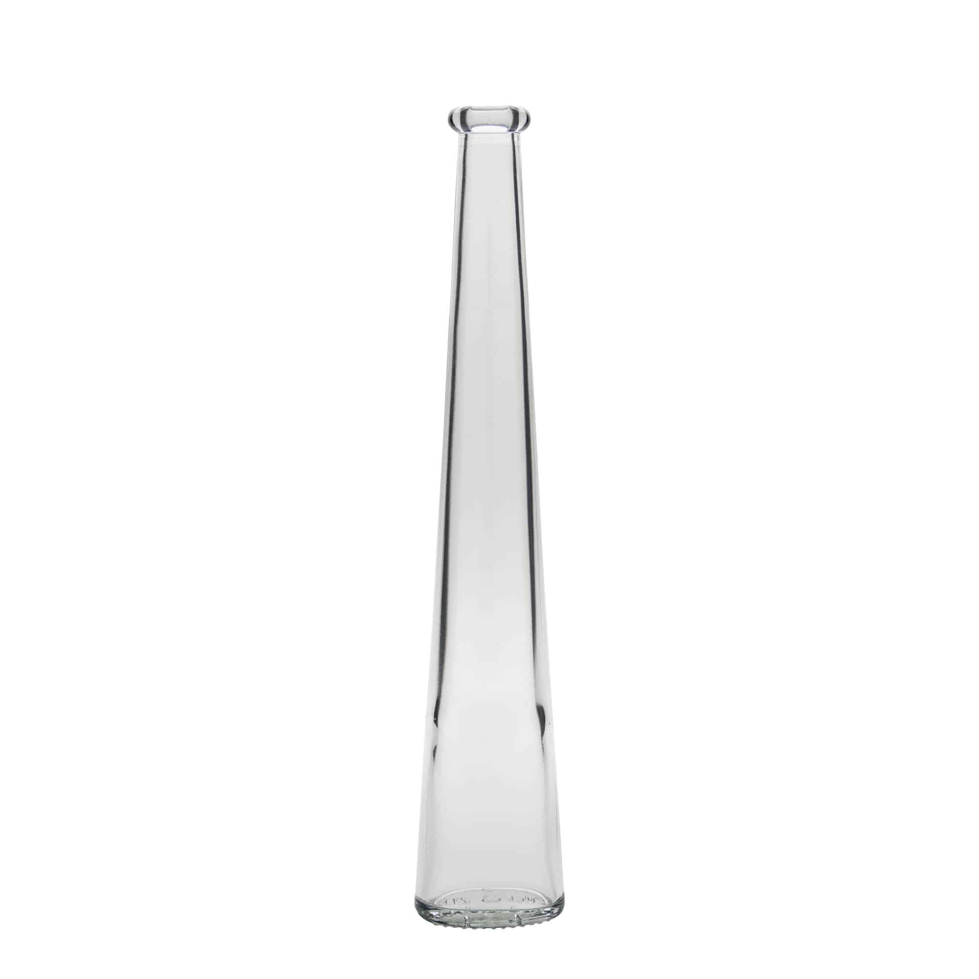 200 ml glass bottle ‘Dama Ovale’, oval, opening: cork