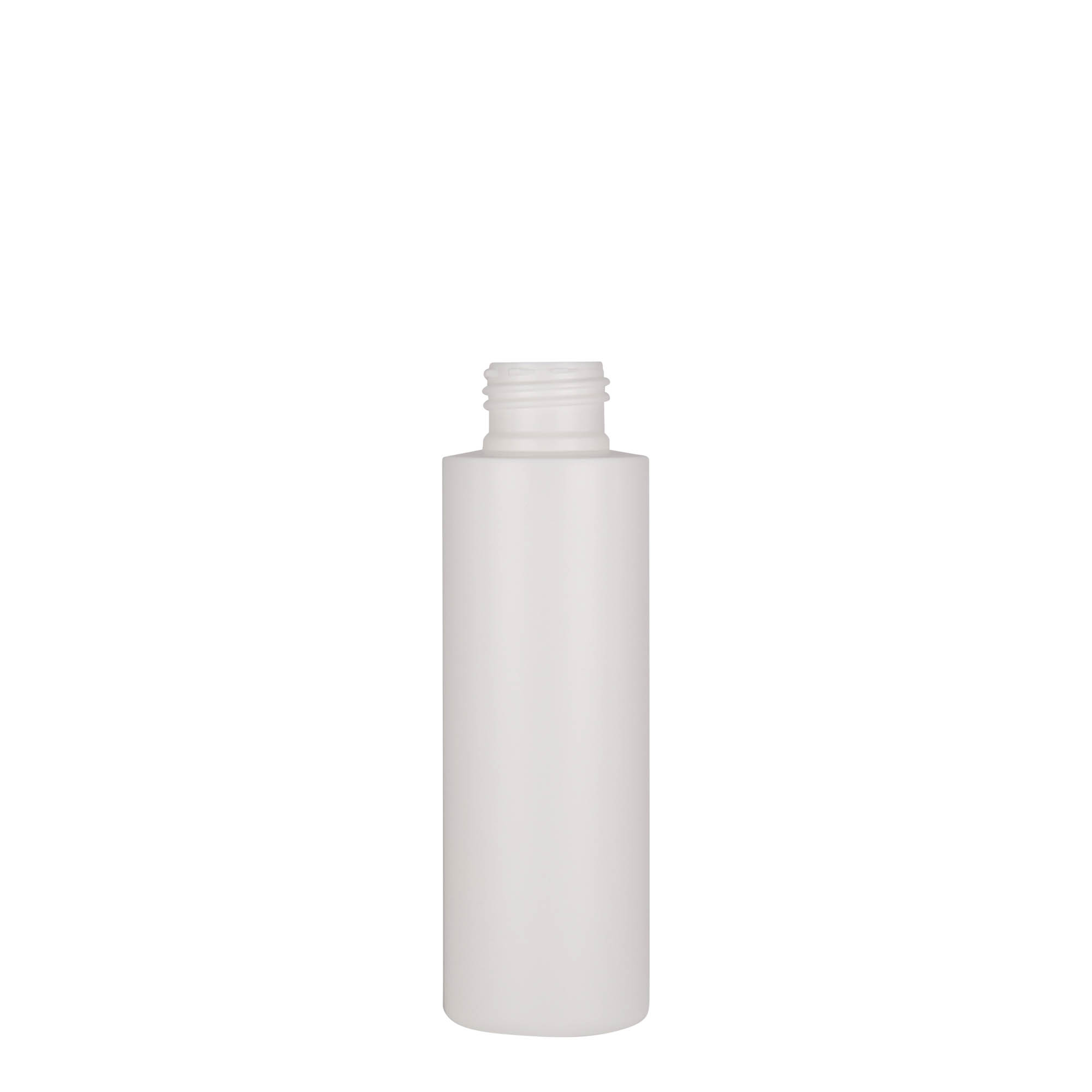 100 ml plastic bottle 'Pipe', HDPE, white, closure: GPI 24/410 100 ml plastic bottle 'Pipe', HDPE, white, closure: GPI 24/410
