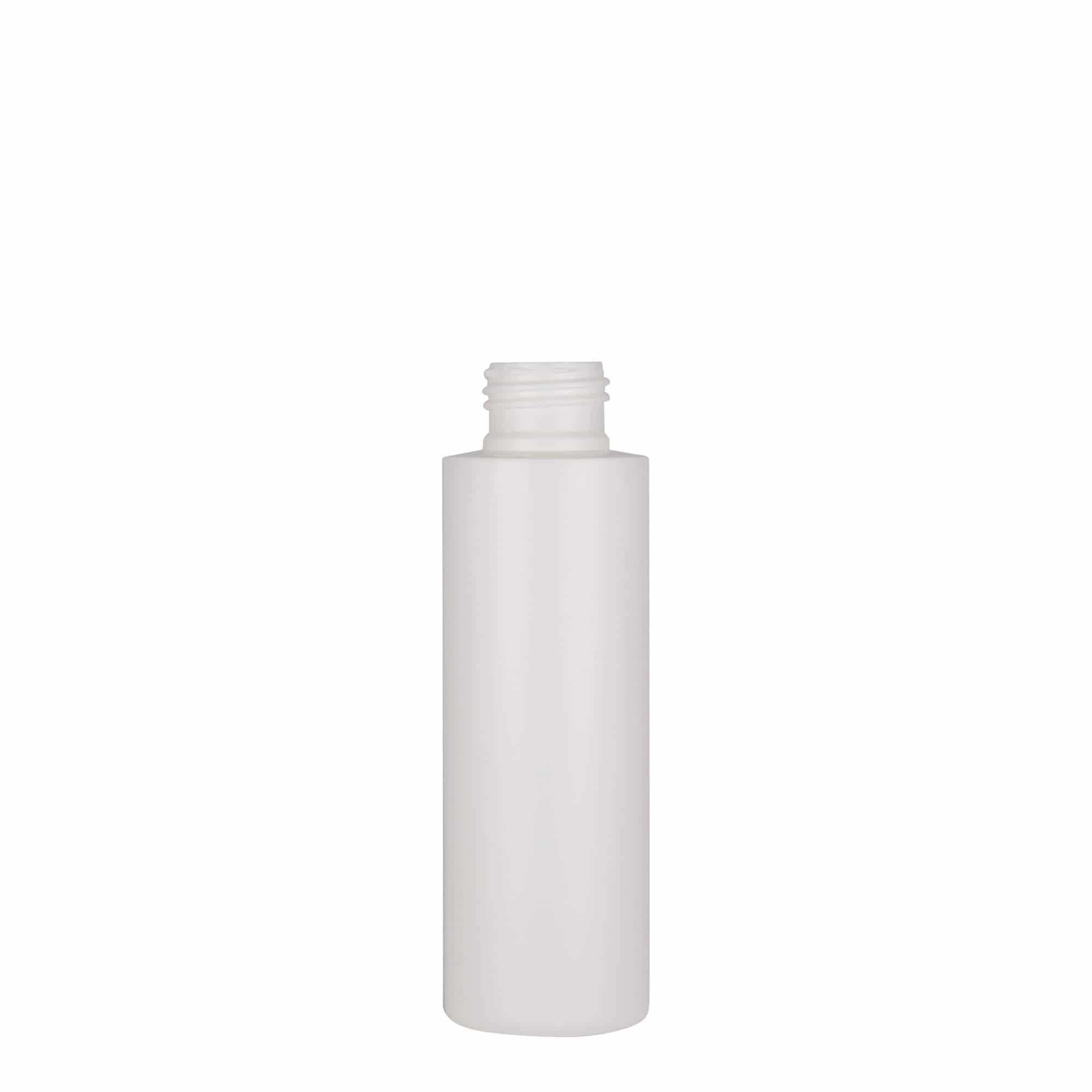 100 ml plastic bottle ‘Pipe’, HDPE, white, opening: 24/410