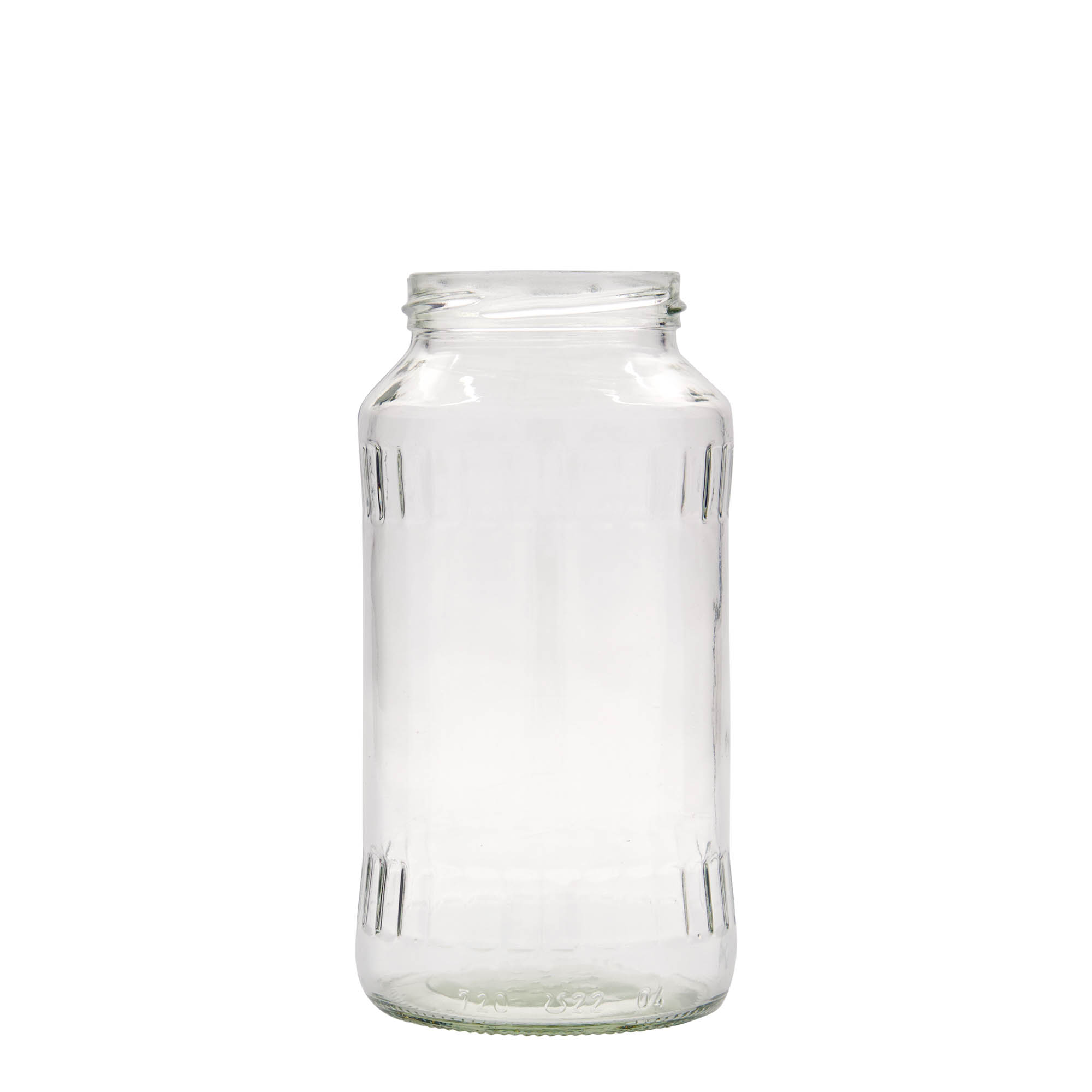 720 ml faceted glass, opening: twist-off (TO 66) 720 ml faceted glass, opening: twist-off (TO 66)