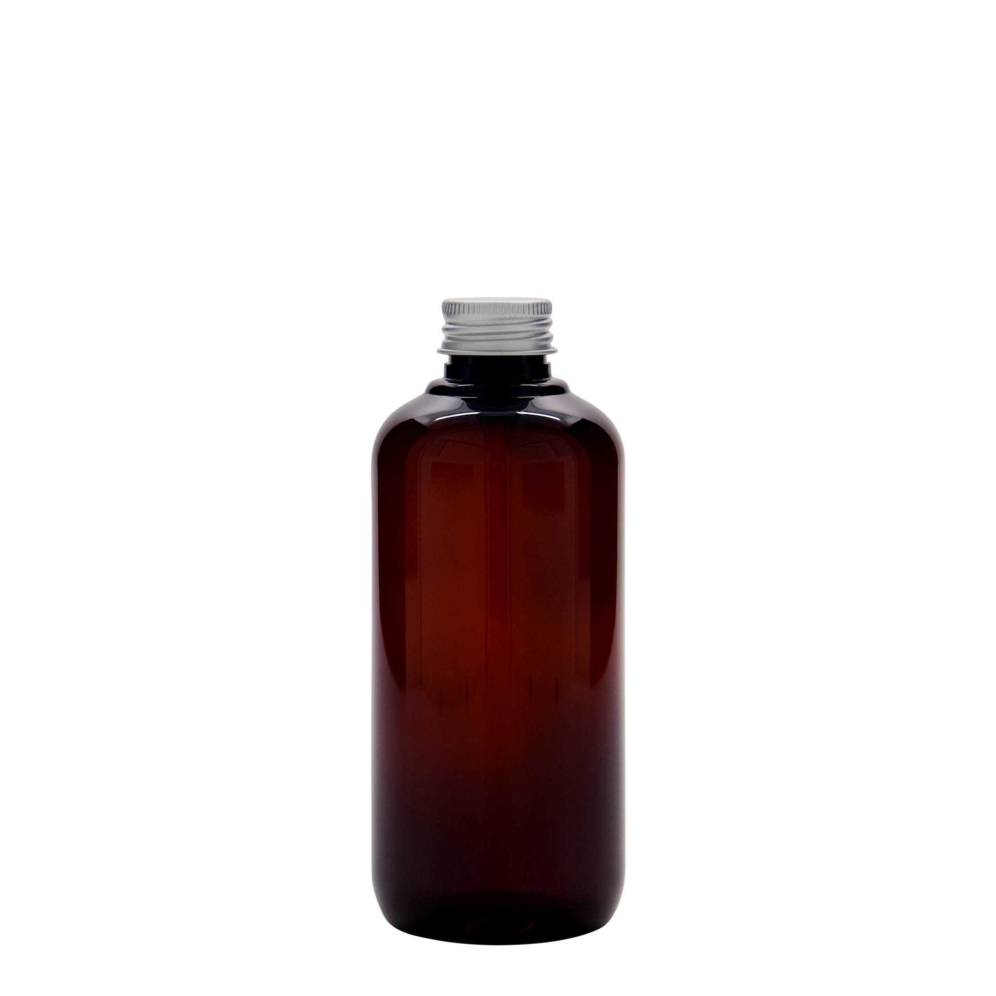 250 ml recycled plastic bottle 'Victor's Best', PCR, brown, neck: 24/410